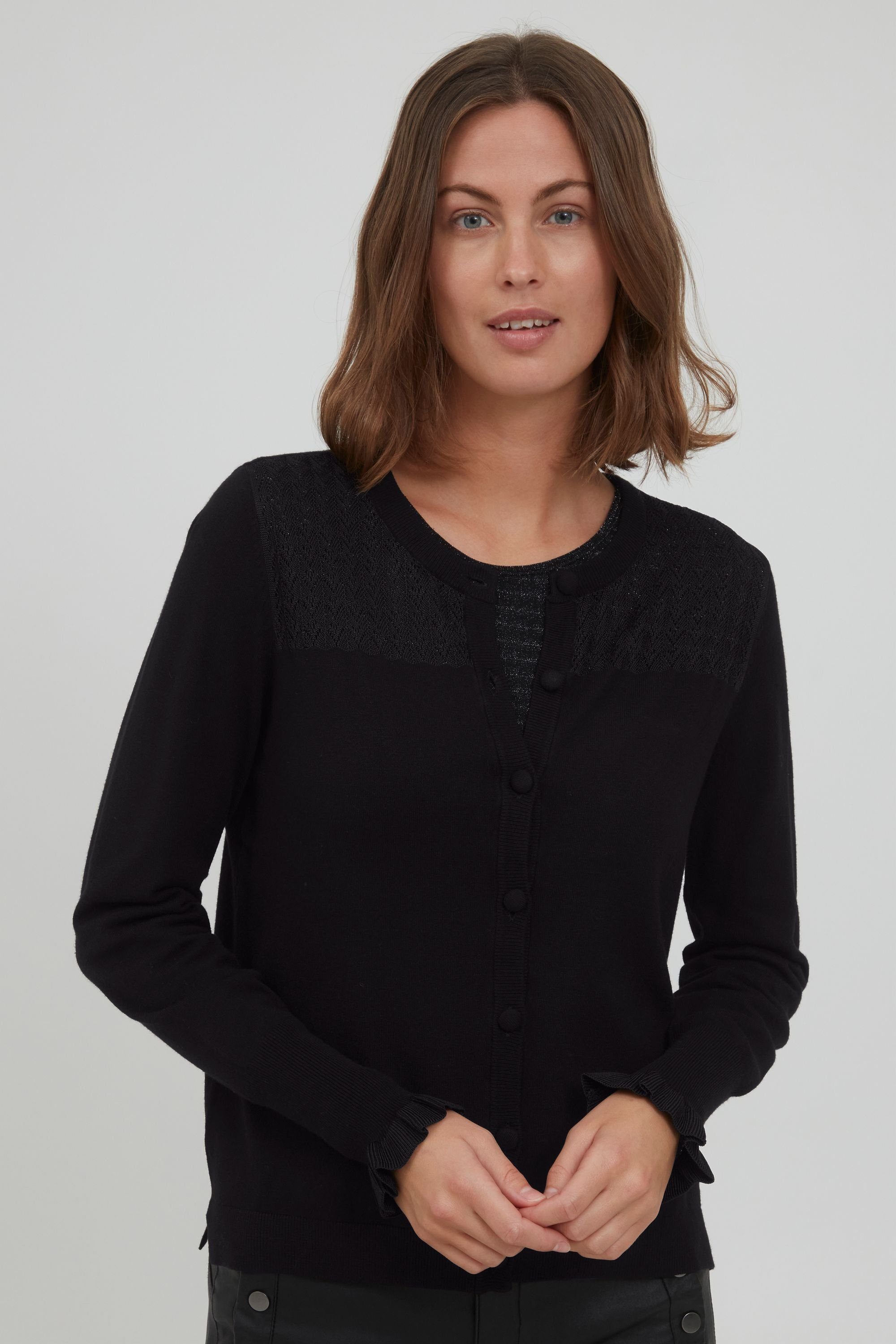 fransa Cardigan Fransa FRDEDINA 3 Black 20609976 - Cardigan