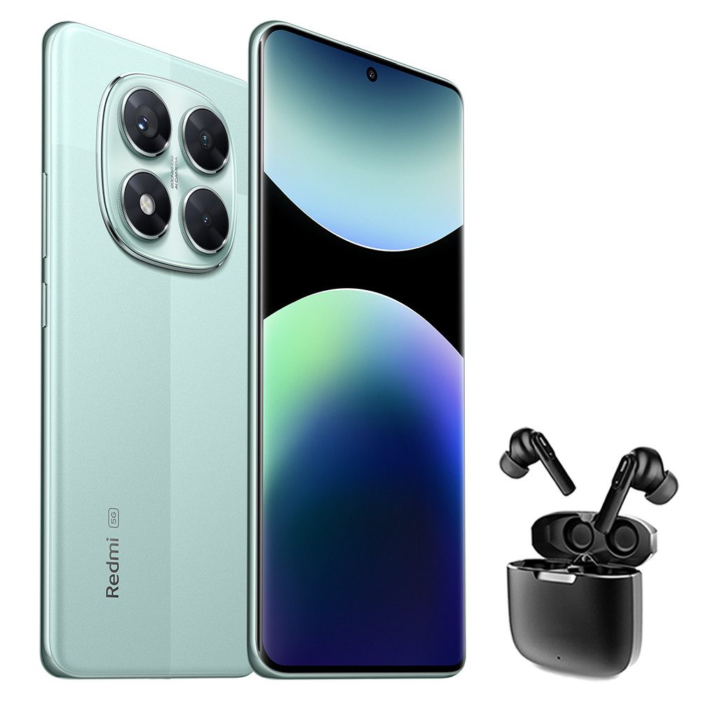 Redmi Note 14 Pro 5G 12+512GB Smartphone & Bluetooth Kopfhörer Handy