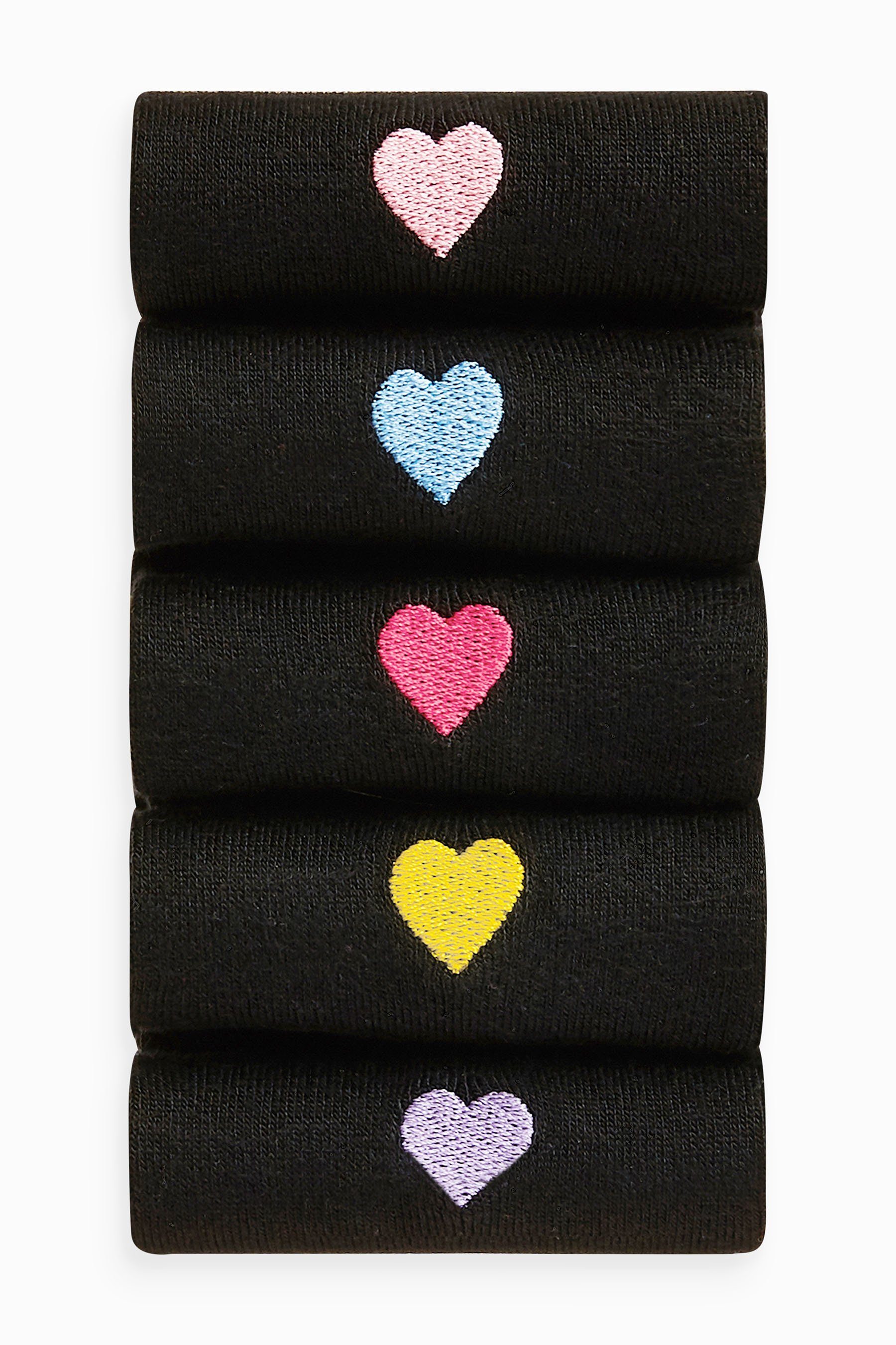 Kurzsocken Söckchen mit Motiv, 5er-Pack