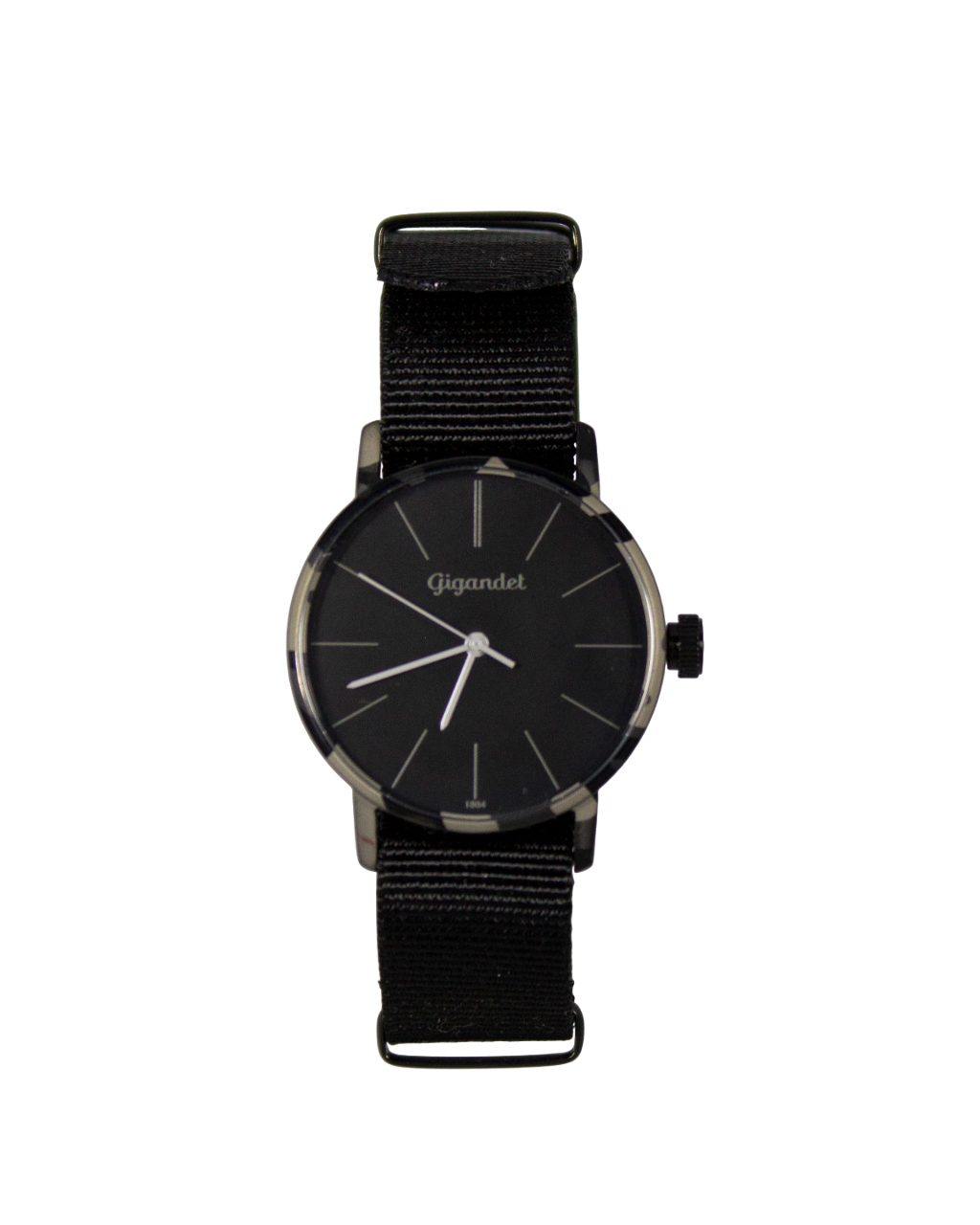Gigandet Quarzuhr Damenuhr, Armbanduhr, Businessuhr, 35mm, MINIMALISM G43-038, Mineralglas, Nylonband, Schlicht, Flach, 3bar/30m wasserdicht