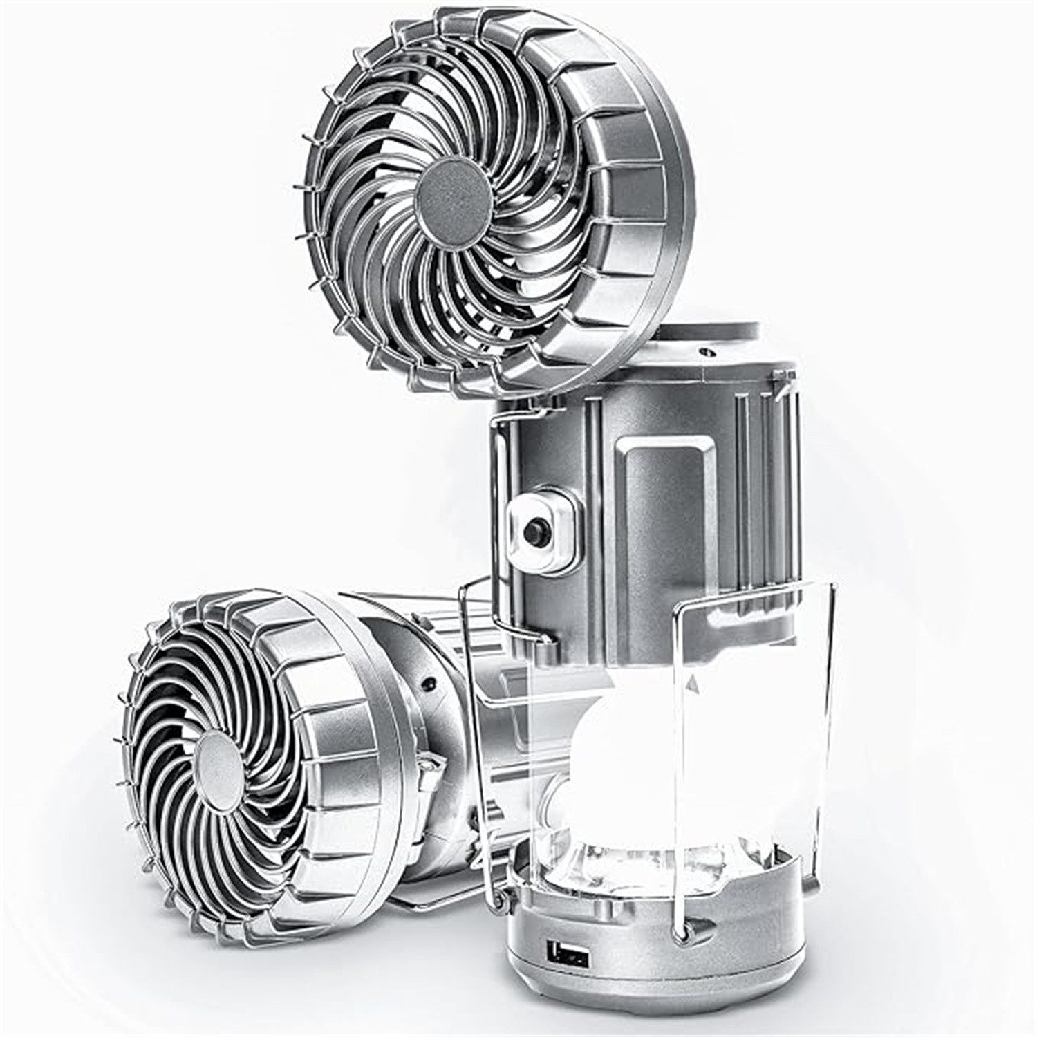 autolock Laterne Camping-Laternen mit Ventilator, Solar-Camping-Ventilator