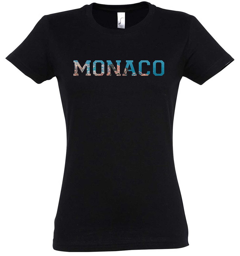 Urban Backwoods Print-Shirt Monaco Damen T-Shirt günstig online kaufen