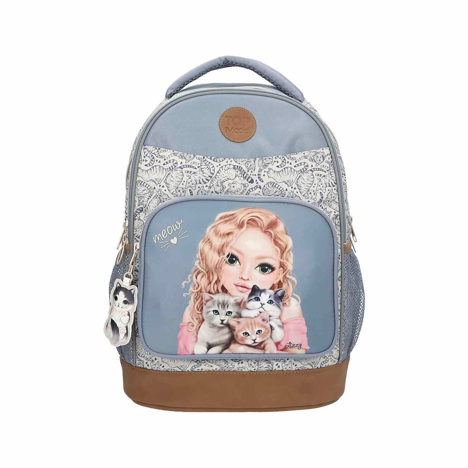 Depesche Kinderrucksack TOPModel Schulrucksack TEAM TEDDY 21 x 34 x 44 cm (1 Rucksack, 1-tlg)