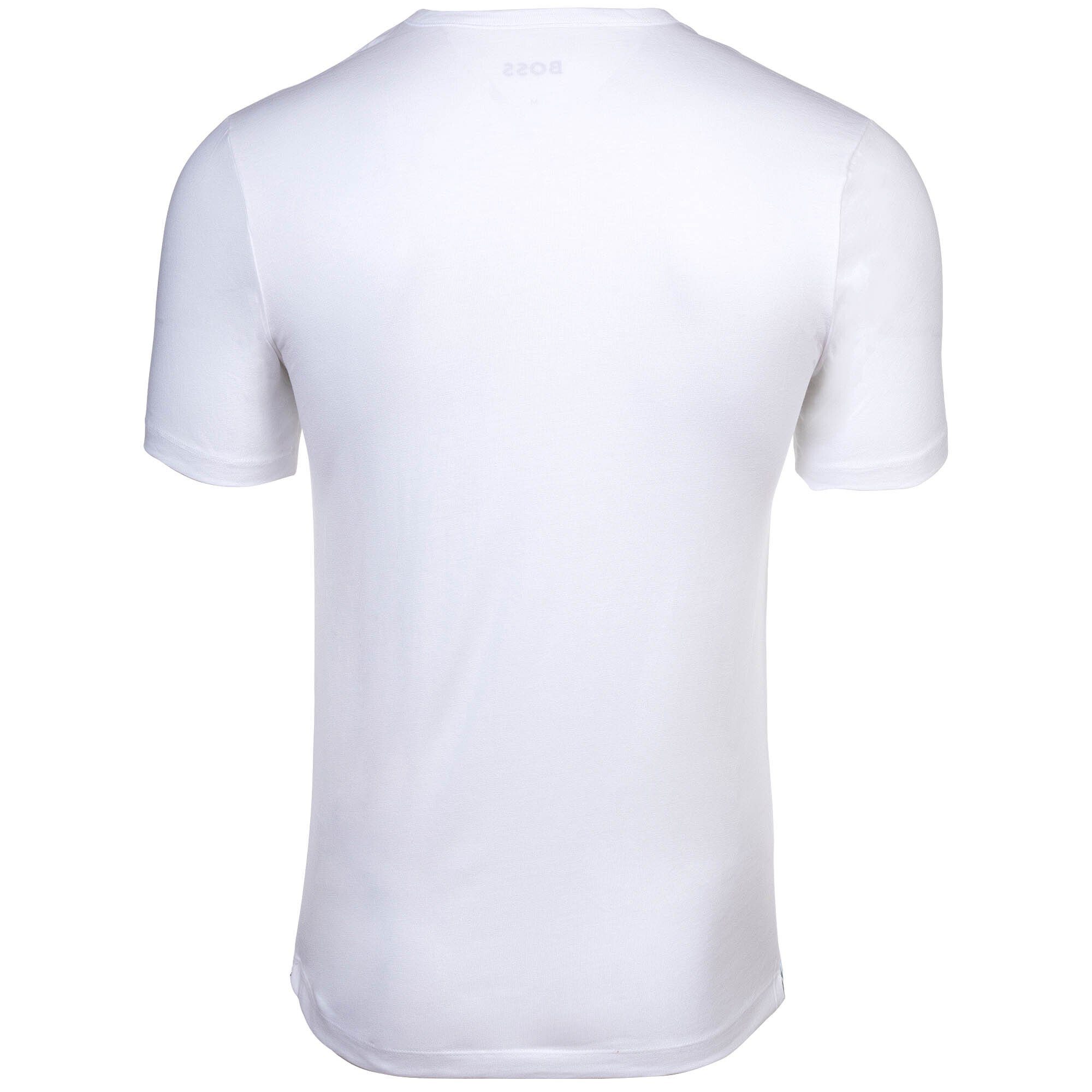 Boxer Boxershorts, 6er Briefs Herren - BOSS Pack 6P T-Shirt Weiß/Grau/Schwarz