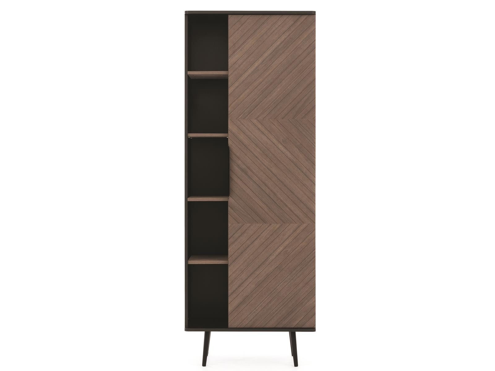 Compleo Regal Perfekt für das Wohnzimmer PINO, Retro design, metallFüße
