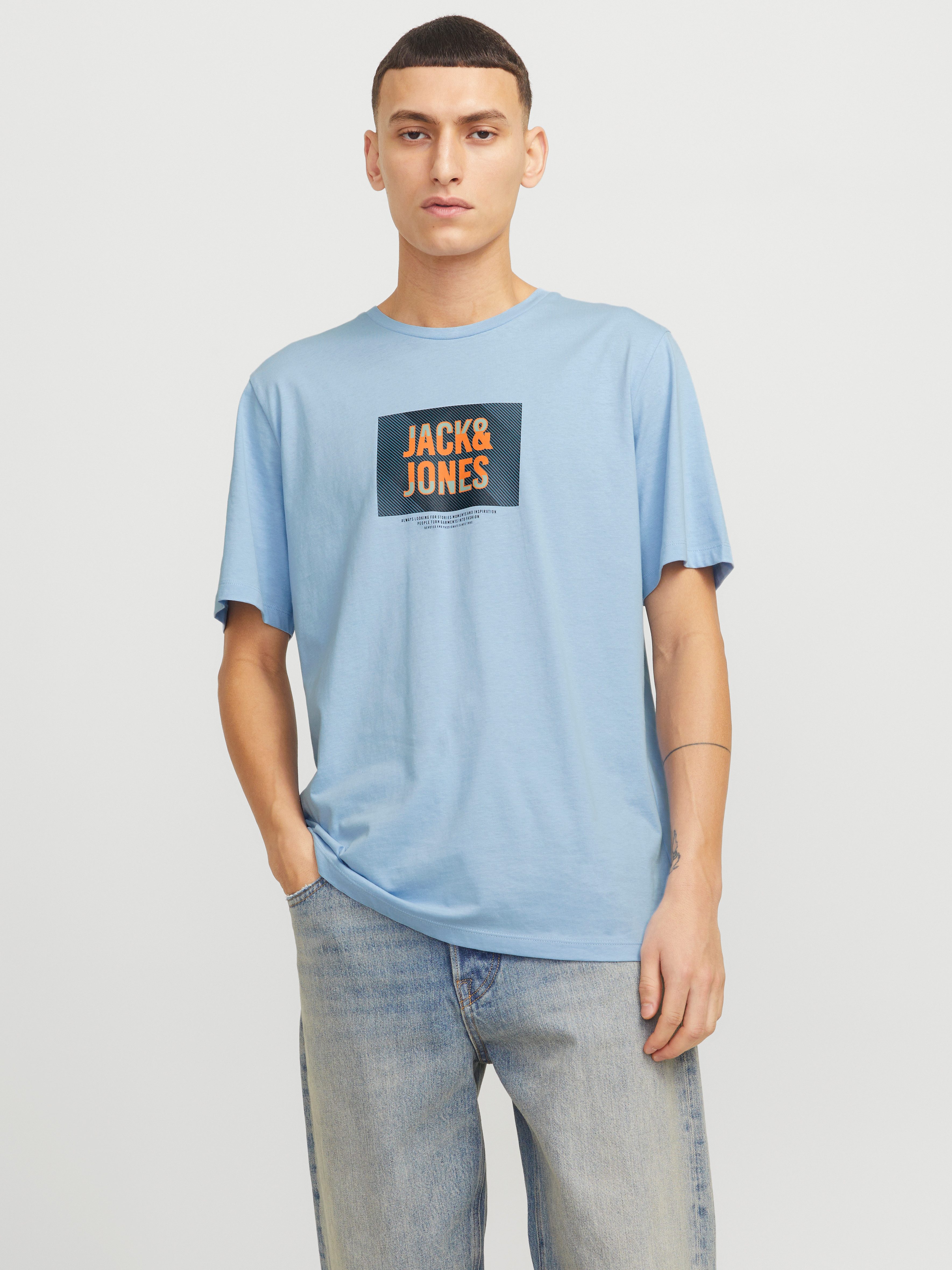 Jack & Jones Print-Shirt JJHUDSON TEE günstig online kaufen
