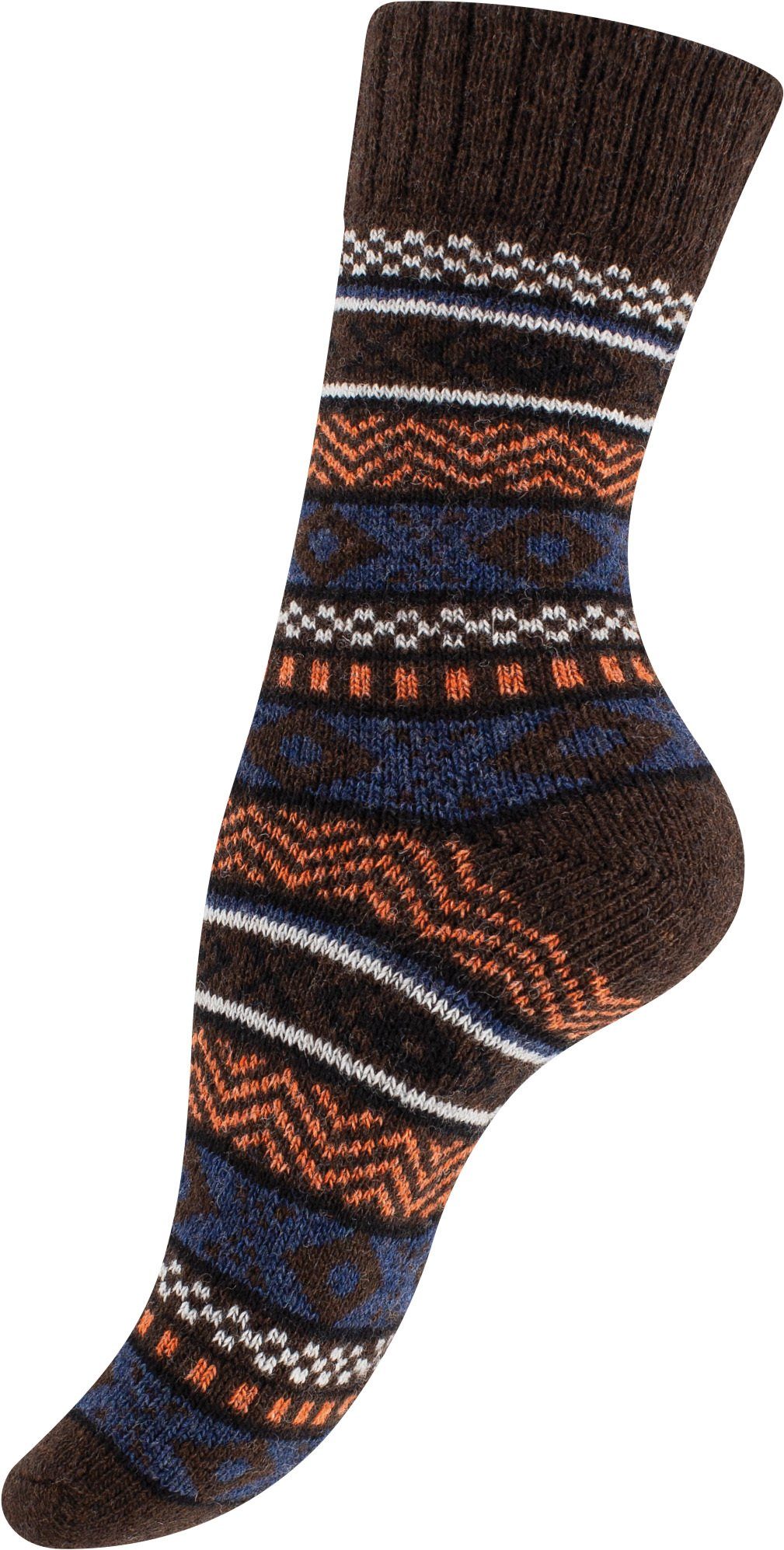 Vincent Creation® Socken (3-Paar) Hygge Socken mit Wolle