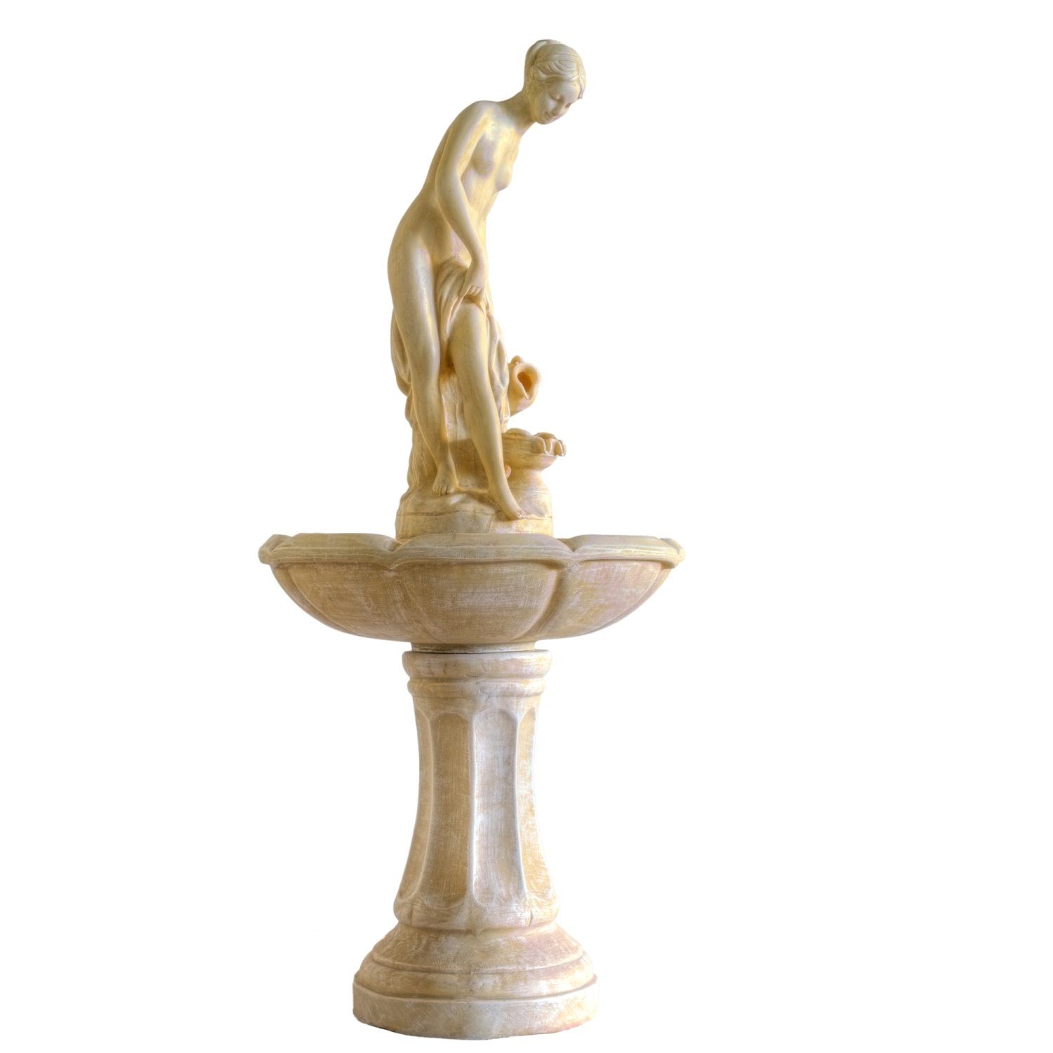 STILISTA Gartenbrunnen »STILISTA® Zierbrunnen Wasserspiel Springbrunnen«,  Aphrodite 55 x 55 x 118 cm inkl. Pumpe online kaufen | OTTO