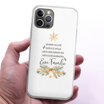 DeinDesign Handyhülle Eine Familie, Apple iPhone 12 Pro Max Silikon Hülle Bumper Case Handy Schutzhülle