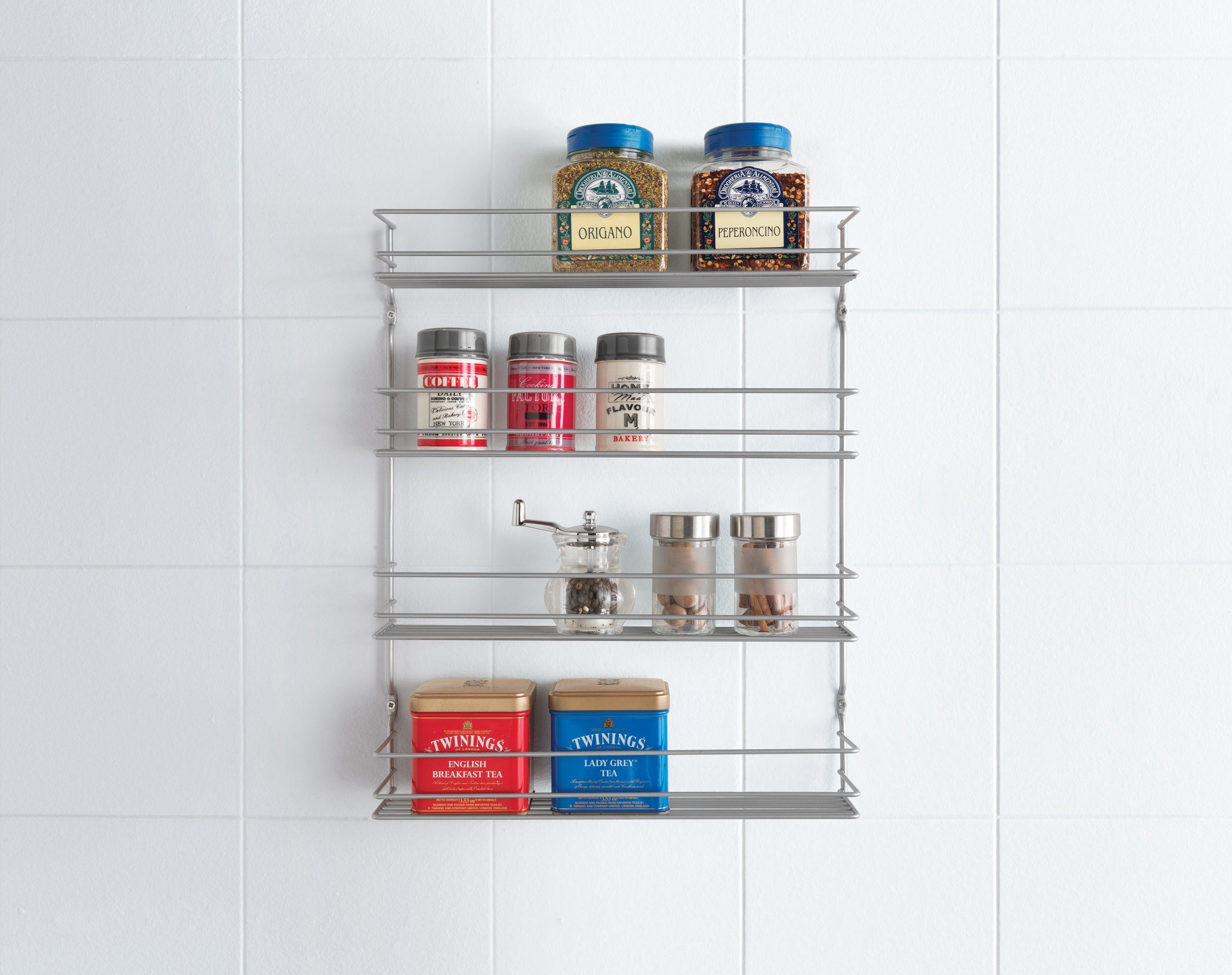 Metaltex Gewürzregal, 1-tlg., 4 Etagen