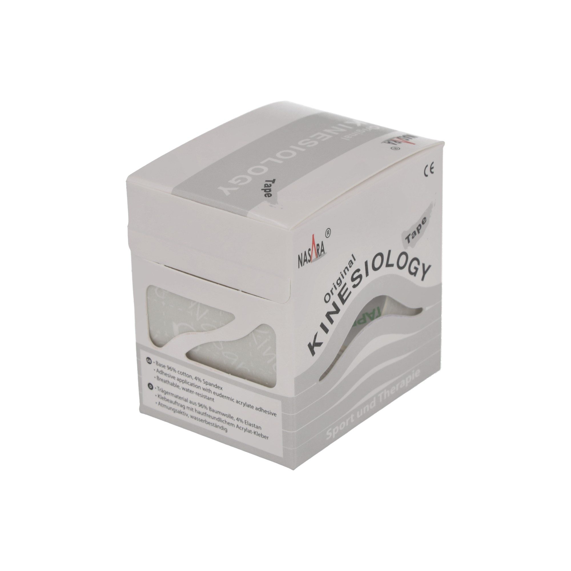 NASARA Kinesiologie-Tape 5cm x 5m 12 Farben