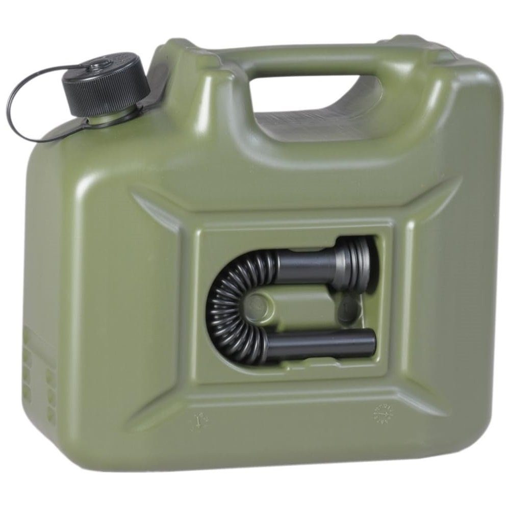 hünersdorff Benzinkanister 1 Liter (UN) PROFI oliv 10 Kraftstoff-Kanister 