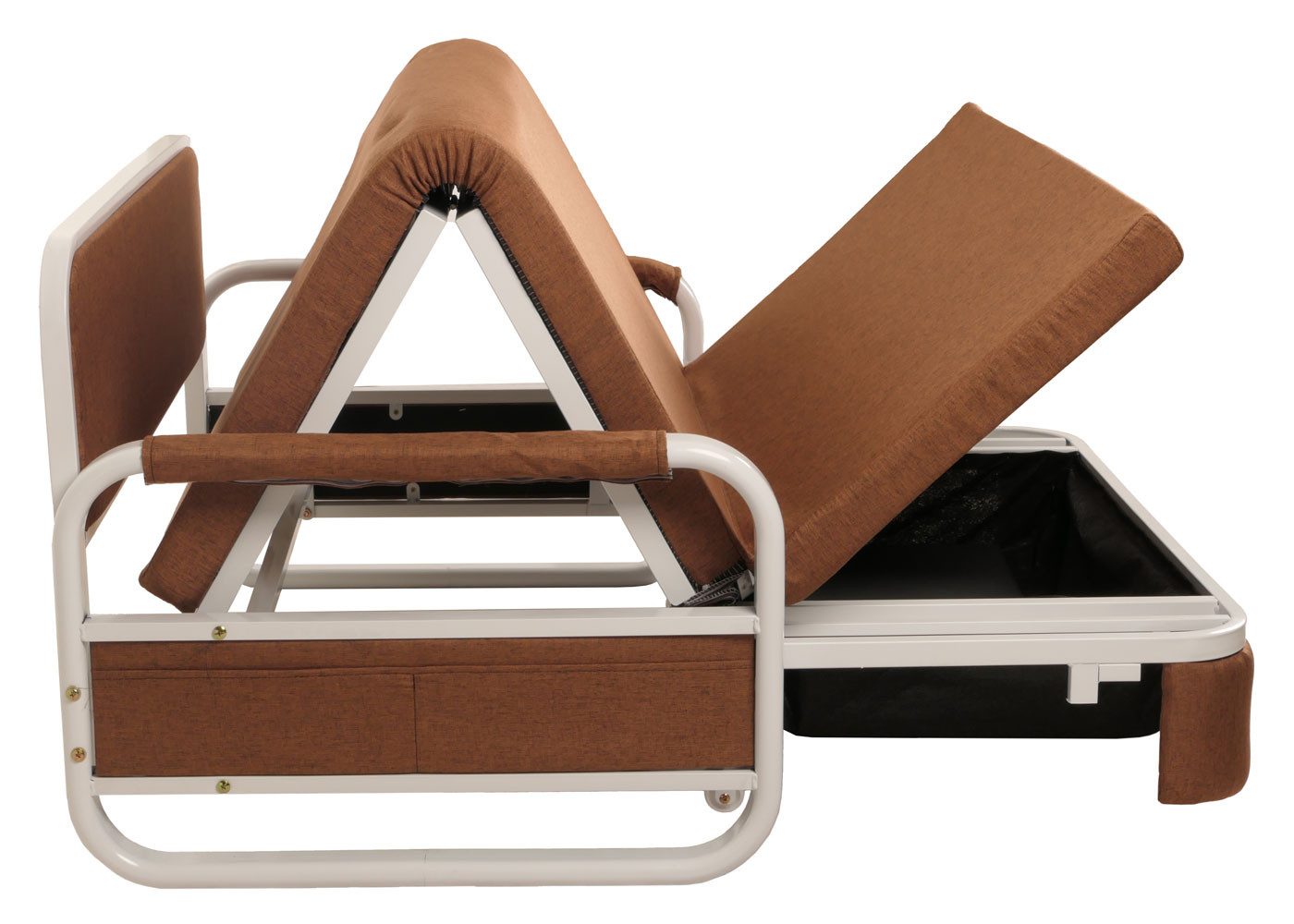 MCW Schlafsofa MCW-M83-130, Mit Armlehne und Kissen