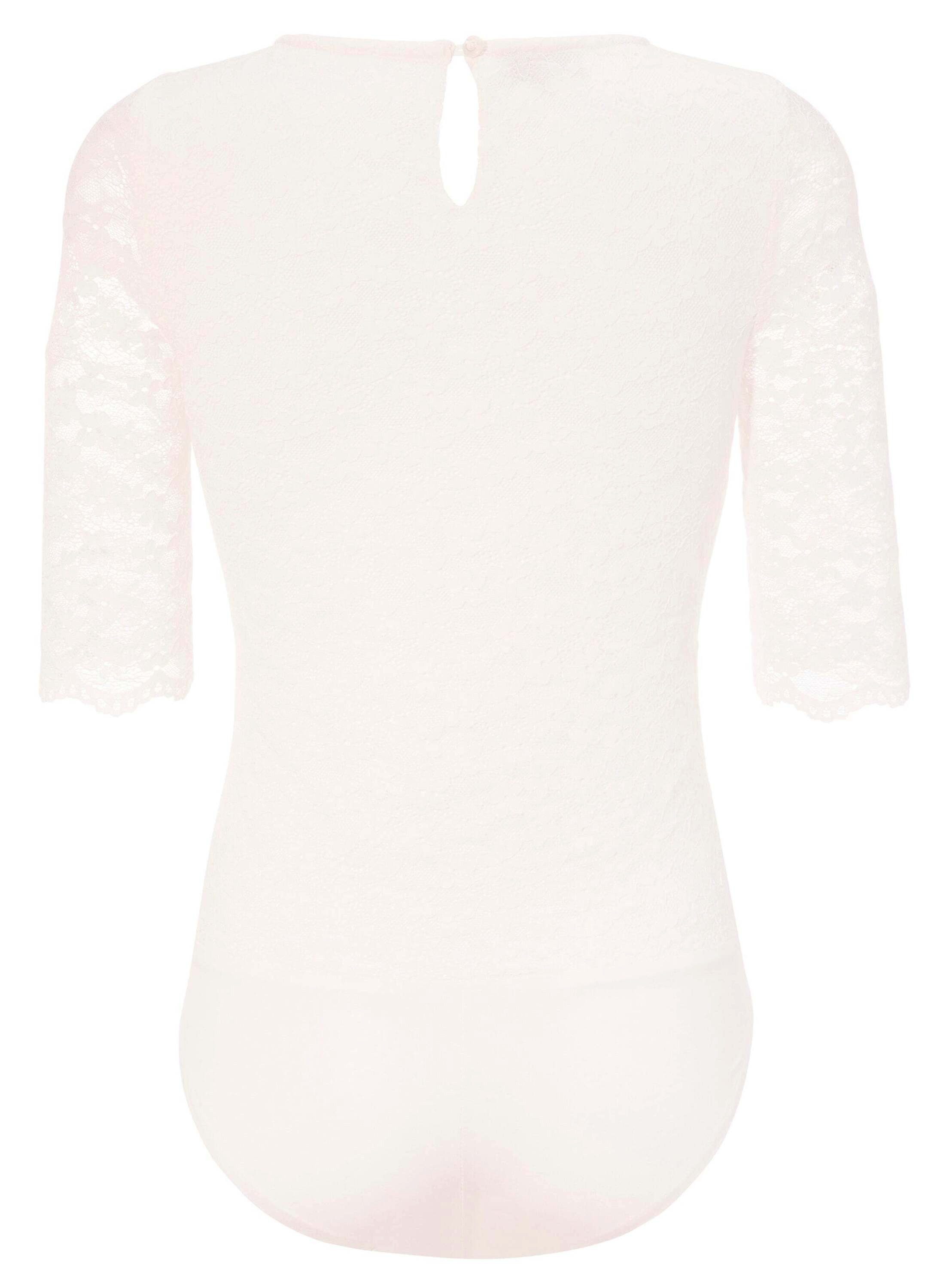 MarJo Shirtbody (1-tlg) Spitze