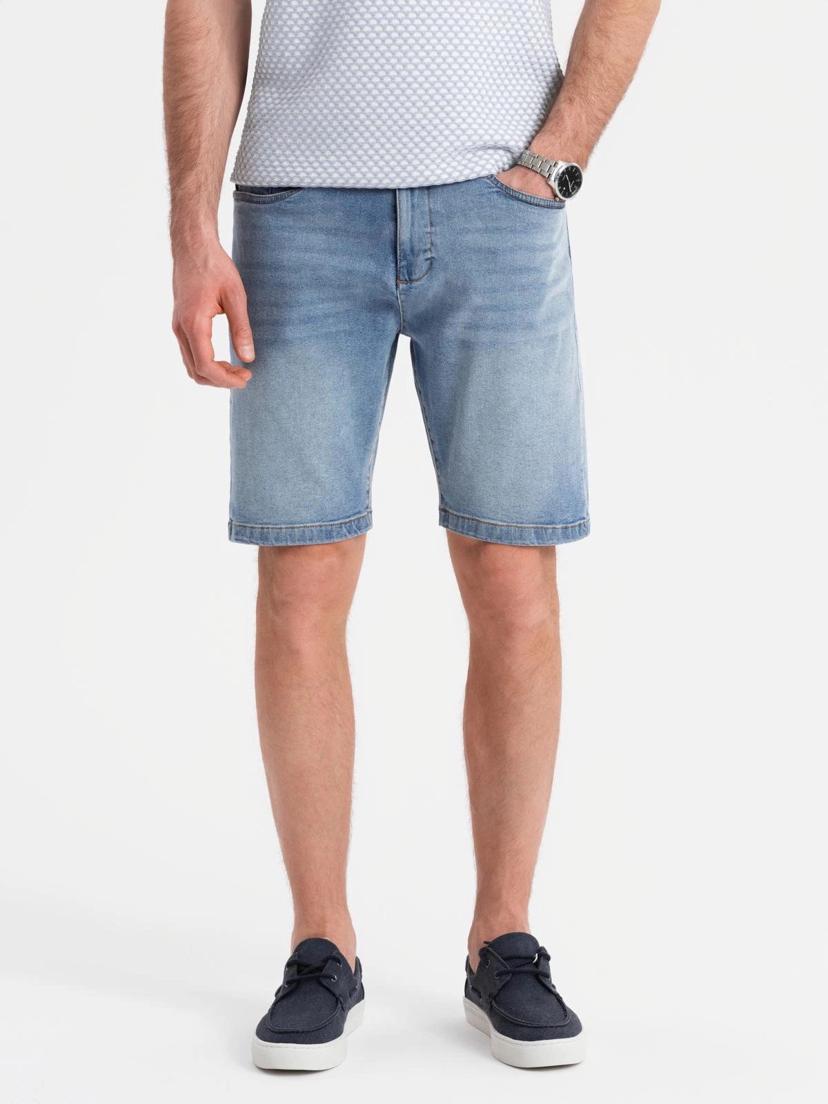 OMBRE Chinoshorts Klassisch geschnittene Denim-Shorts für günstig online kaufen