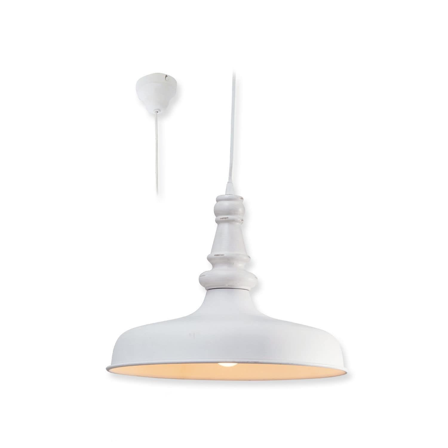 Mirabeau Hängeleuchten Hängelampe Camryn antikweiß günstig online kaufen