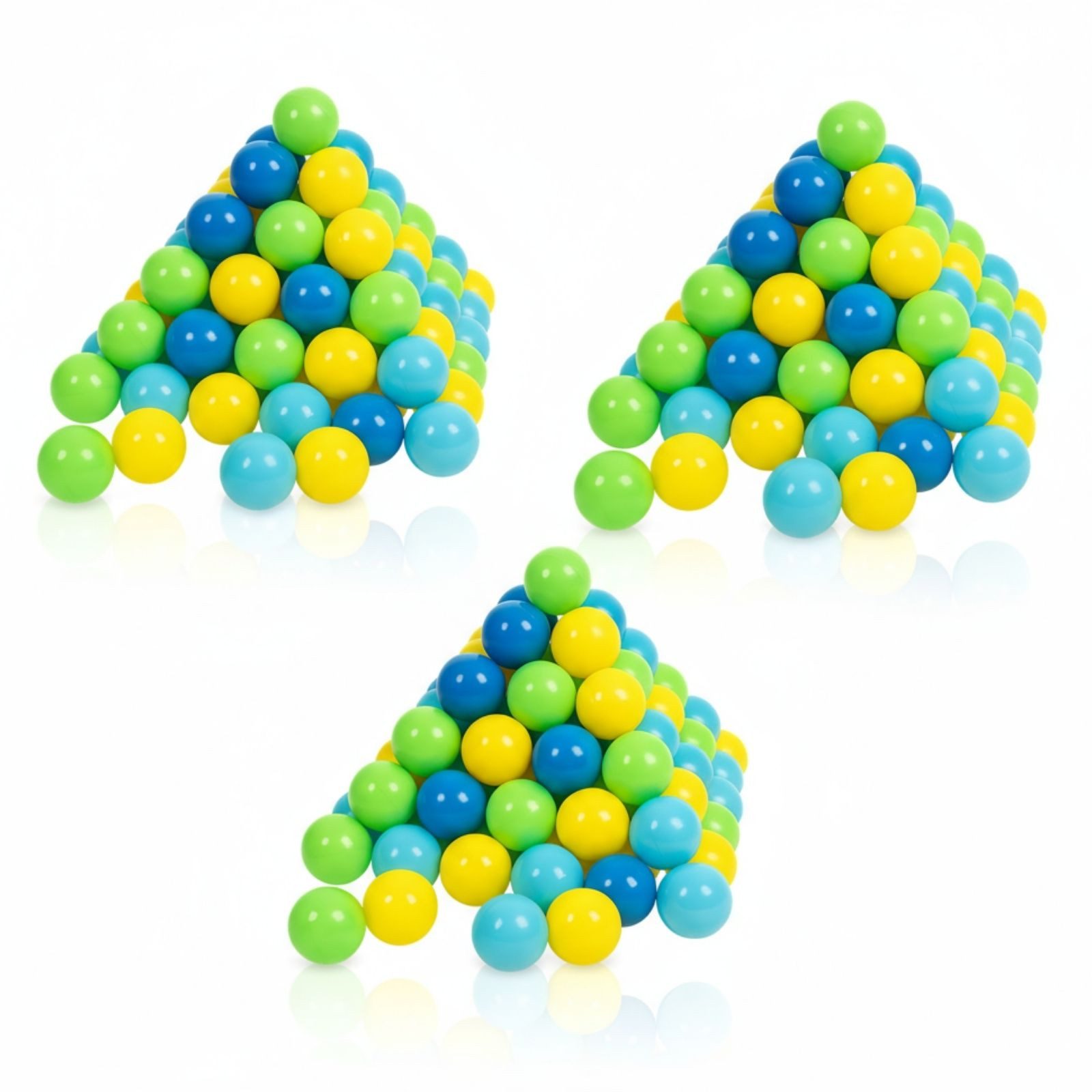 Bällebad-Bälle 300 bunte Bälle Ø 6 cm mit Tragetasche für Bällebad, Spielzelt & Pool