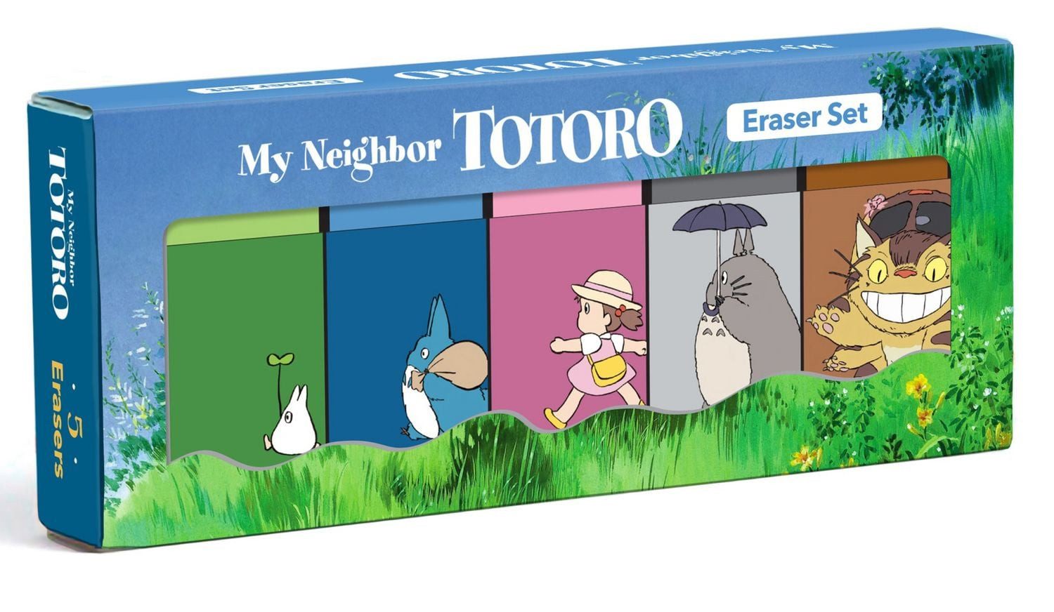 Chronicle Books Notizbuch MY NEIGHBOR TOTORO ERASERS