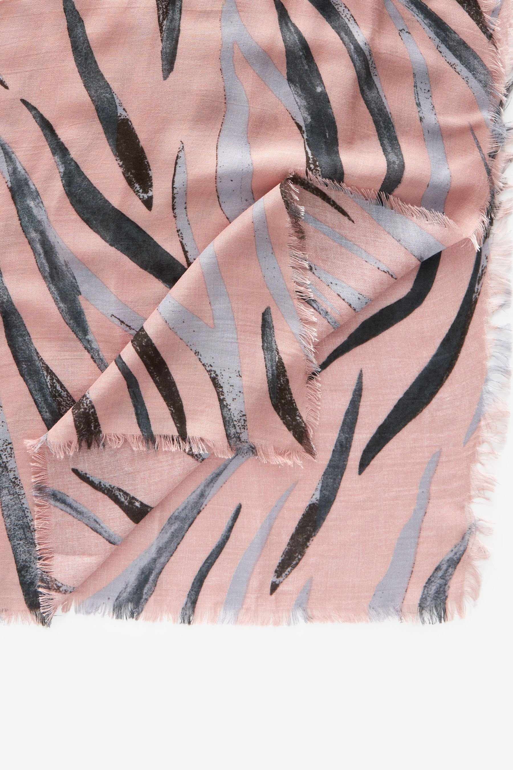 Next Schal Schal, Animal (1-St) Pink Leichter segmentierter