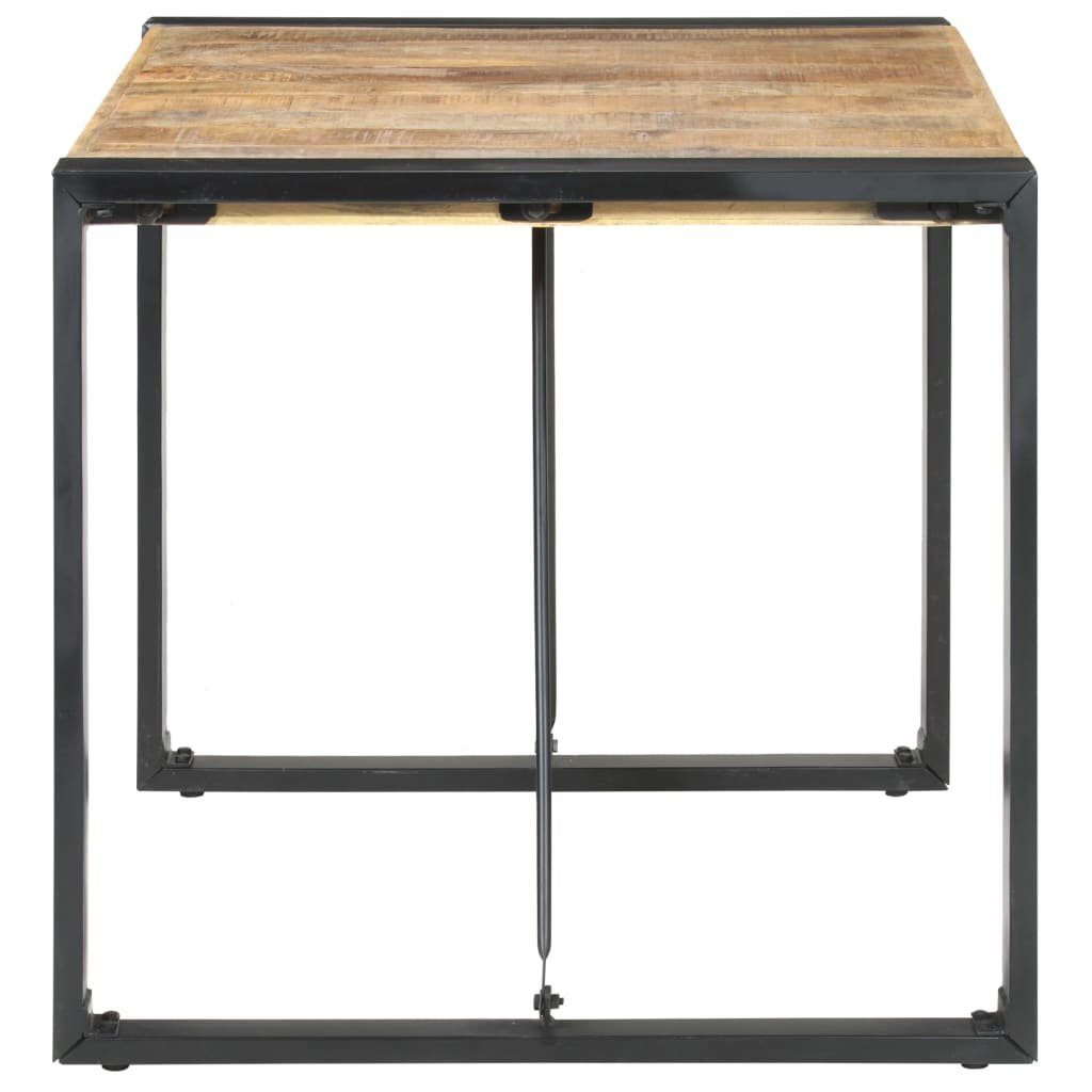 vidaXL Esstisch Esstisch 80x80x75 cm Raues holz (1-St)