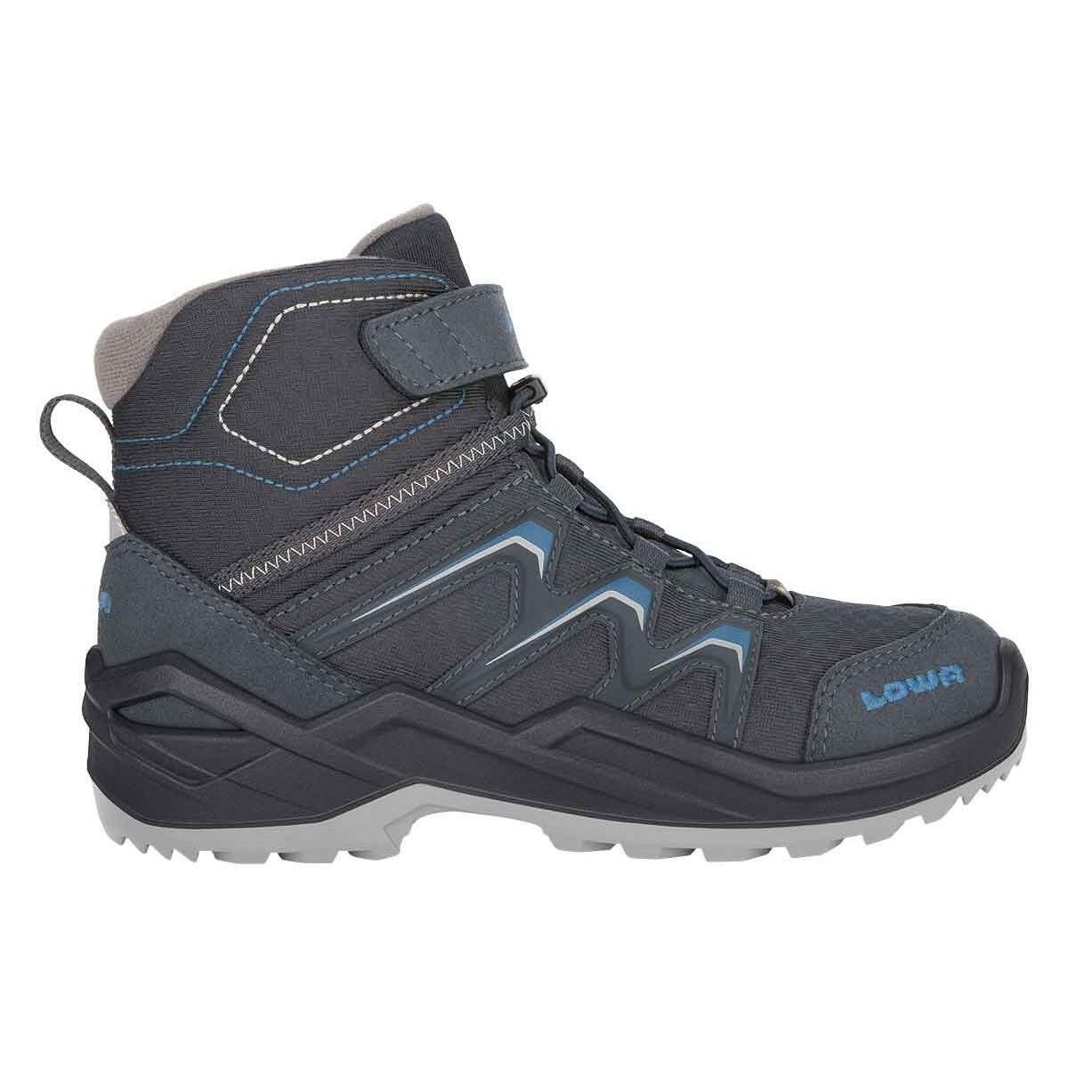 Lowa Maddox Warm GTX Mid JR Winterstiefel Sportlicher Winterboot für Kinder mit wasserdichter GORE-TEX Membran