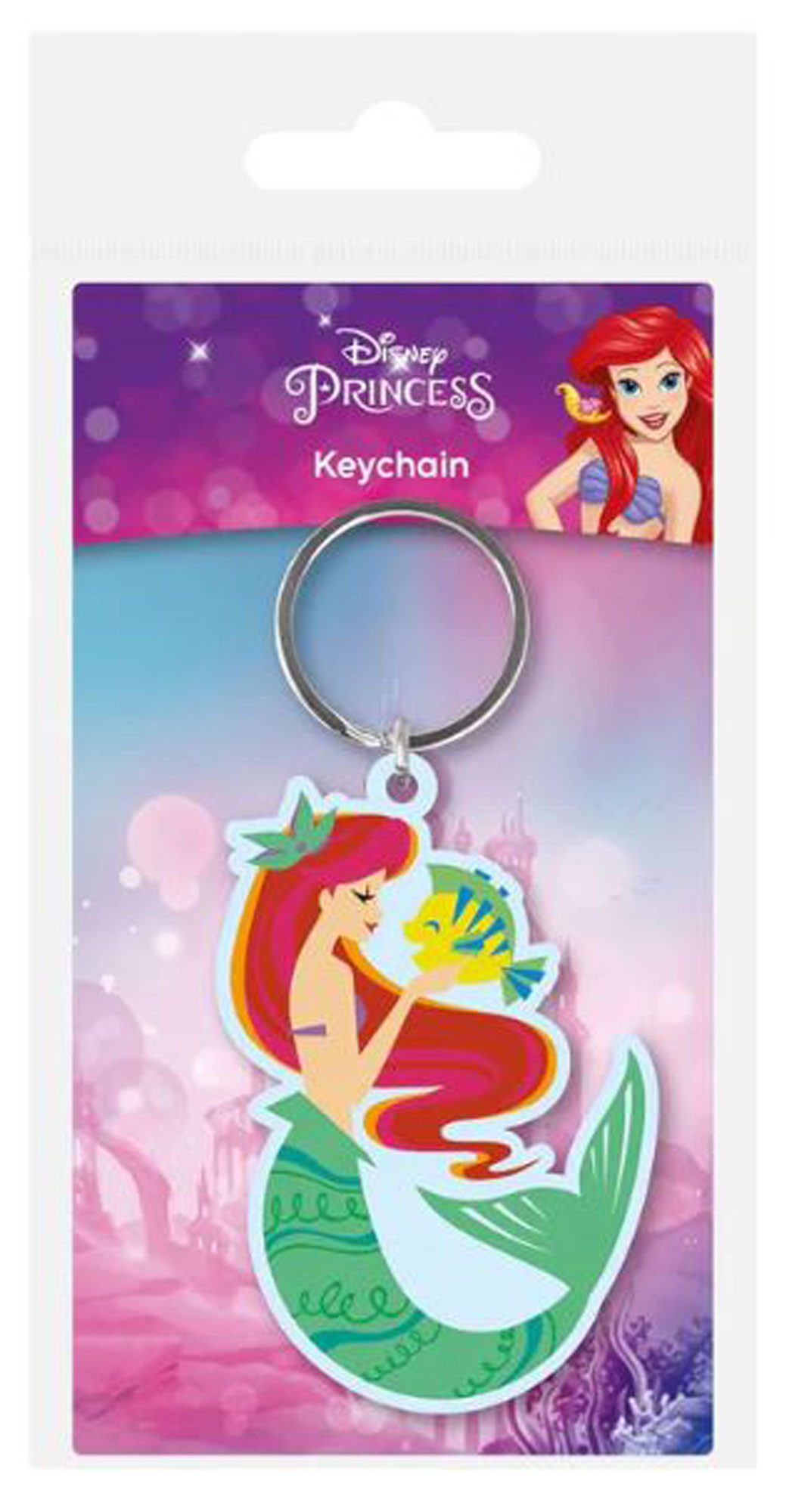 Schlüsselanhänger Disney - Keyring - Arielle und Fabius
