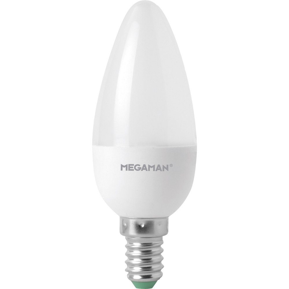 Megaman LED-Leuchtmittel Megaman MM21122 LED EEK G (A - G) E14 Kerzenform 3.5 W = 25 W Warmweiß