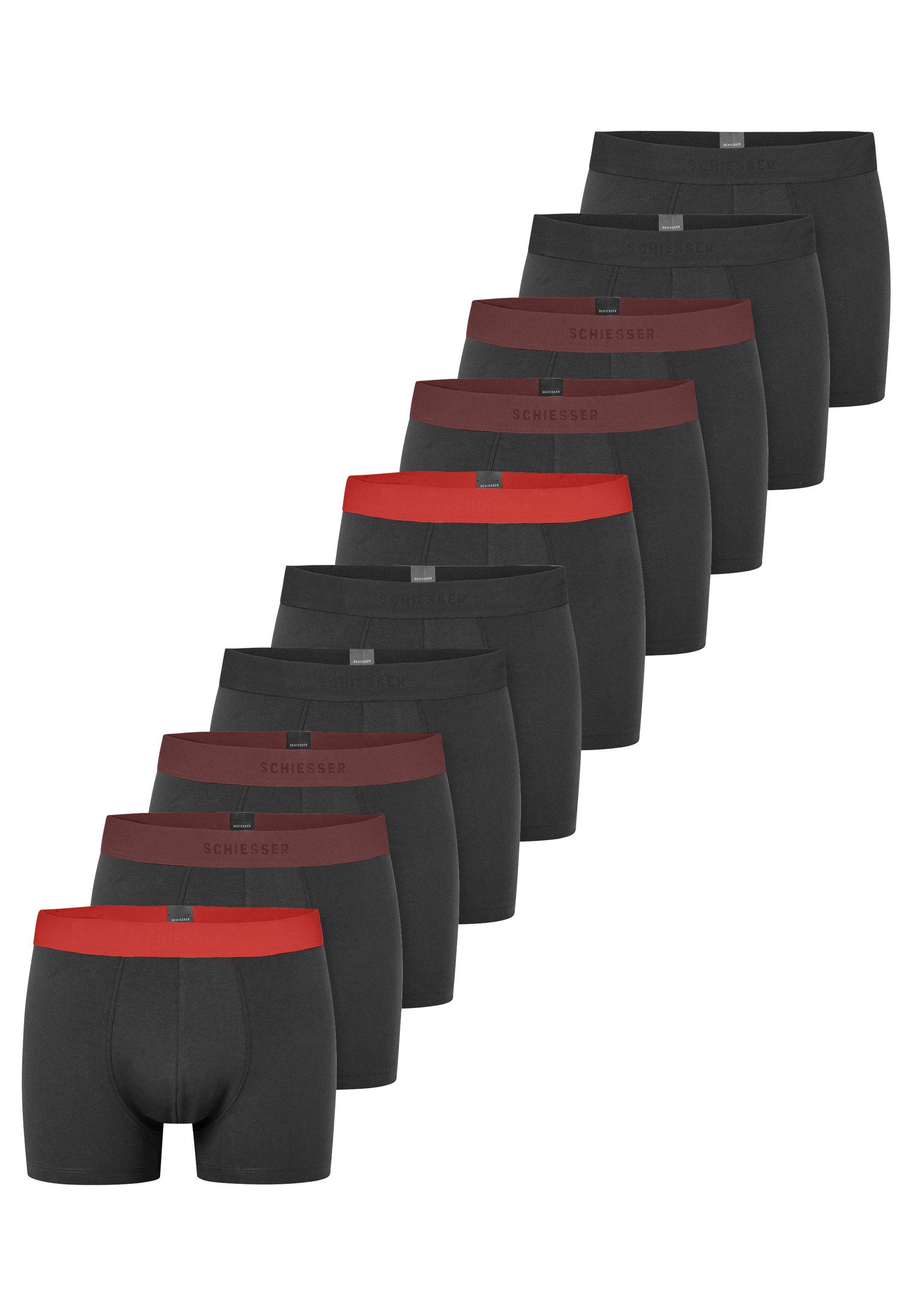 Schiesser Retro Boxer 10er Pack 95/5 günstig online kaufen