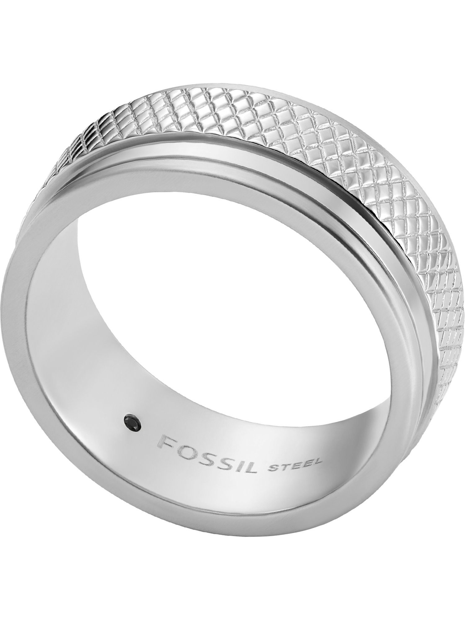Fossil Fingerring Fossil Herren-Herrenring Edelstahl