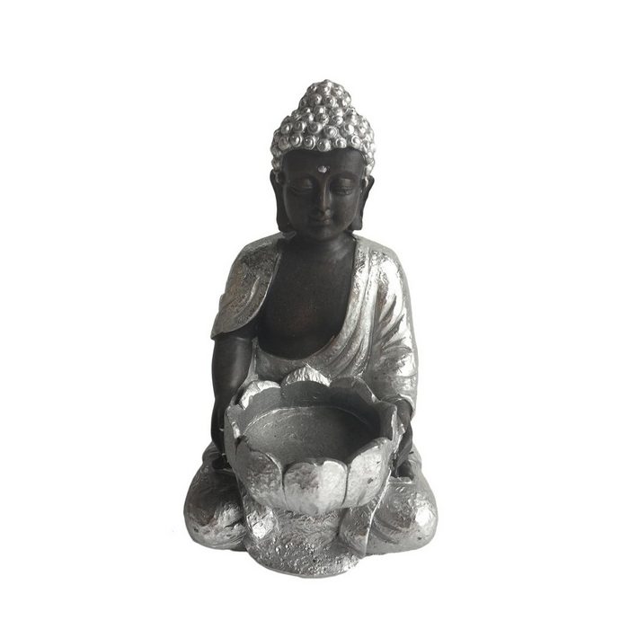 HTI-Line Teelichthalter Teelichthalter Buddha 1 (1 St)