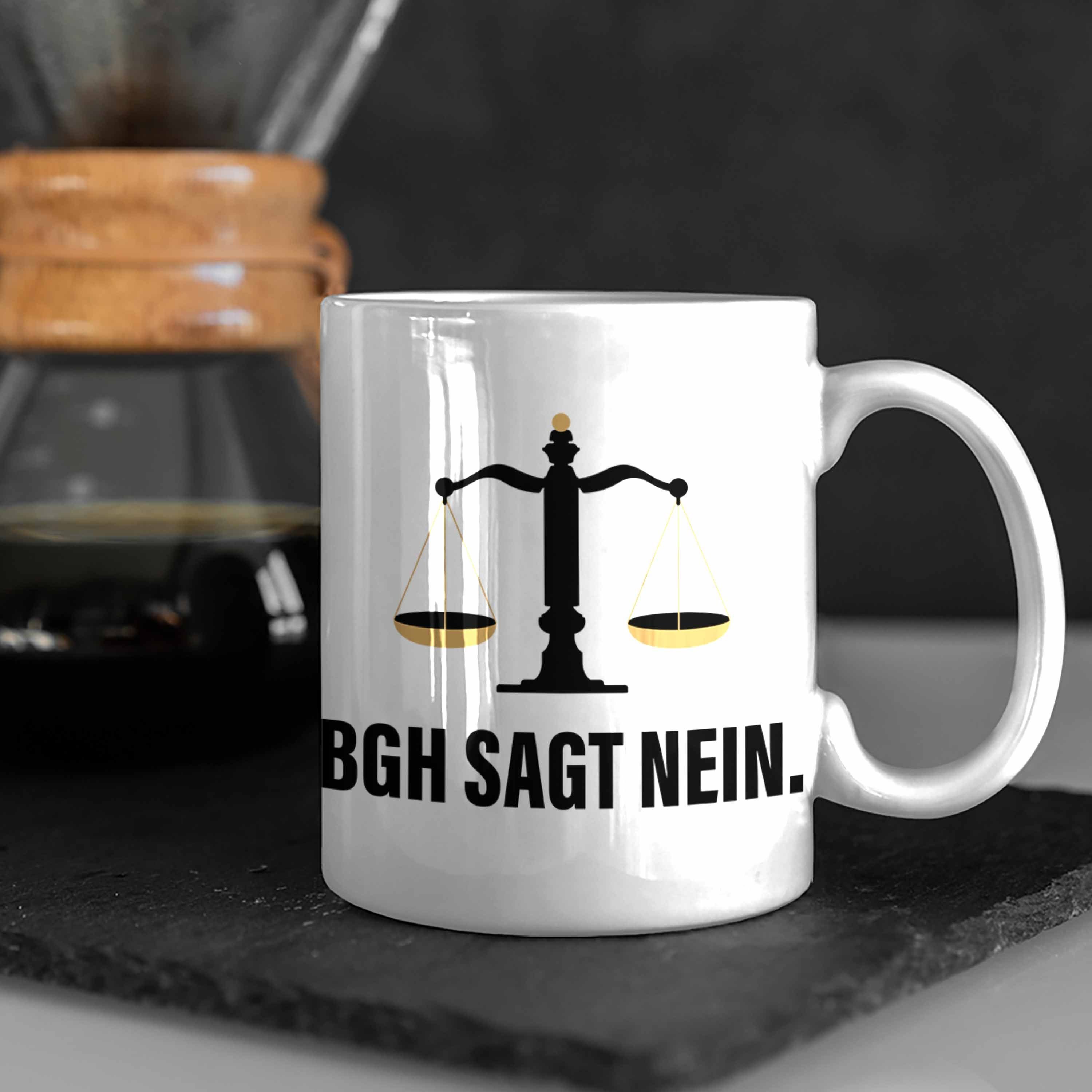 Geschenkideen Trendation Trendation mit Staatsexam Spruch Juristin Jura weiss - für für Lustig Jurist Examen Tasse Tasse Geschenk