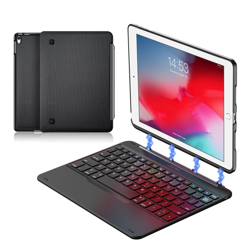 COFI 1453 Tastatur Tablet Hülle für iPad Pro 10.5'' 2017 / iPad Air 2019  Tablet-Tastatur