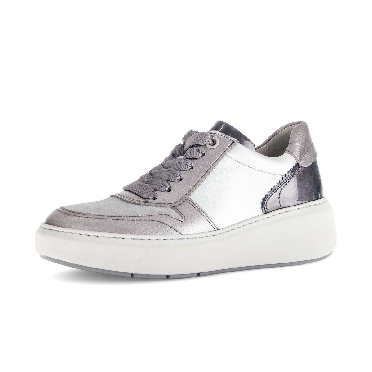 Gabor Sneaker low Materialmix Leder Sneaker günstig online kaufen