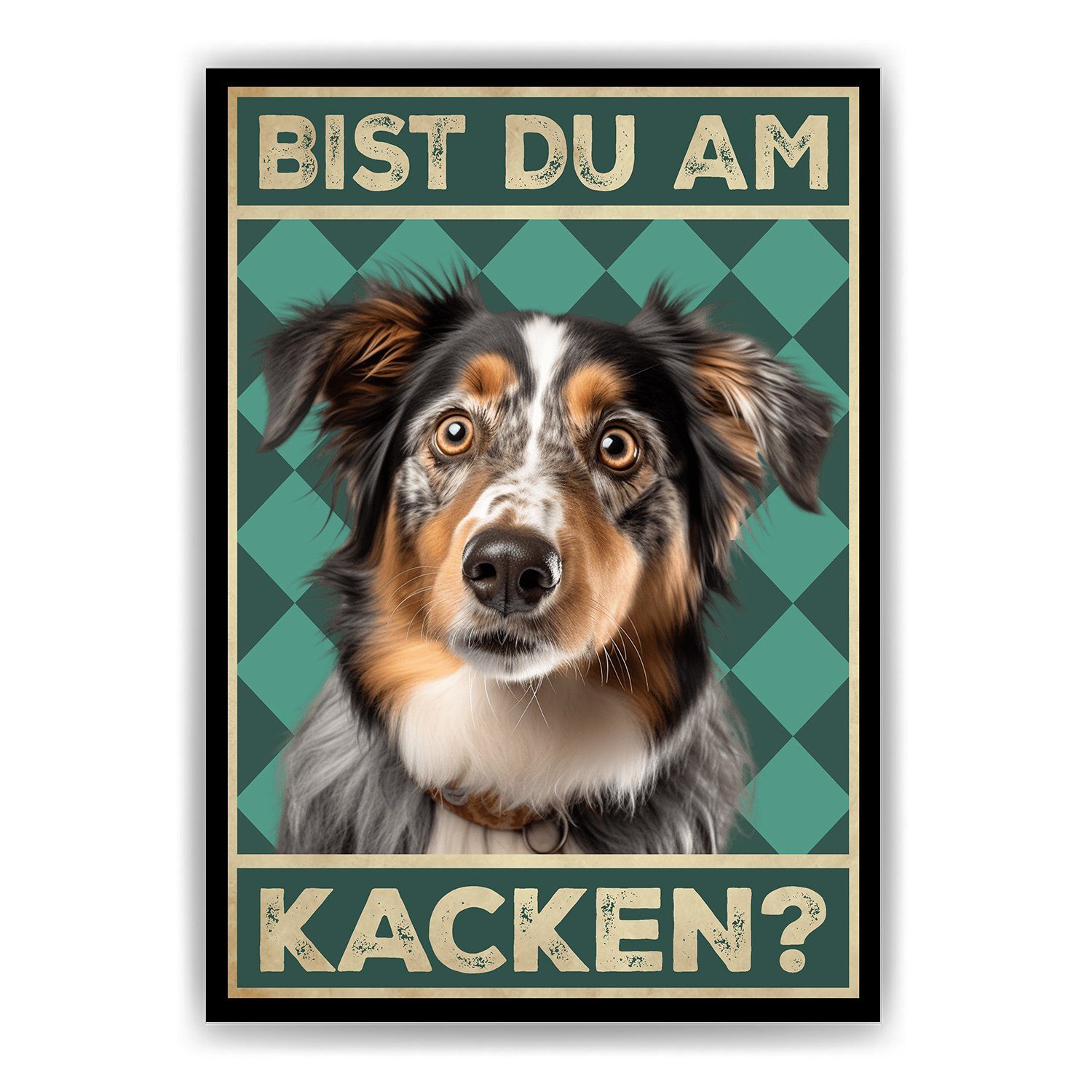 Tigerlino Poster Bist du am Kacken? günstig online kaufen