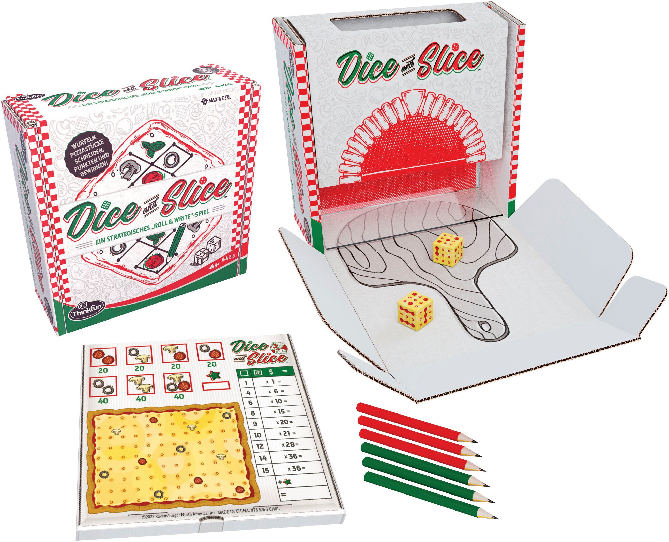 Thinkfun® Spiel, Dice and Slice