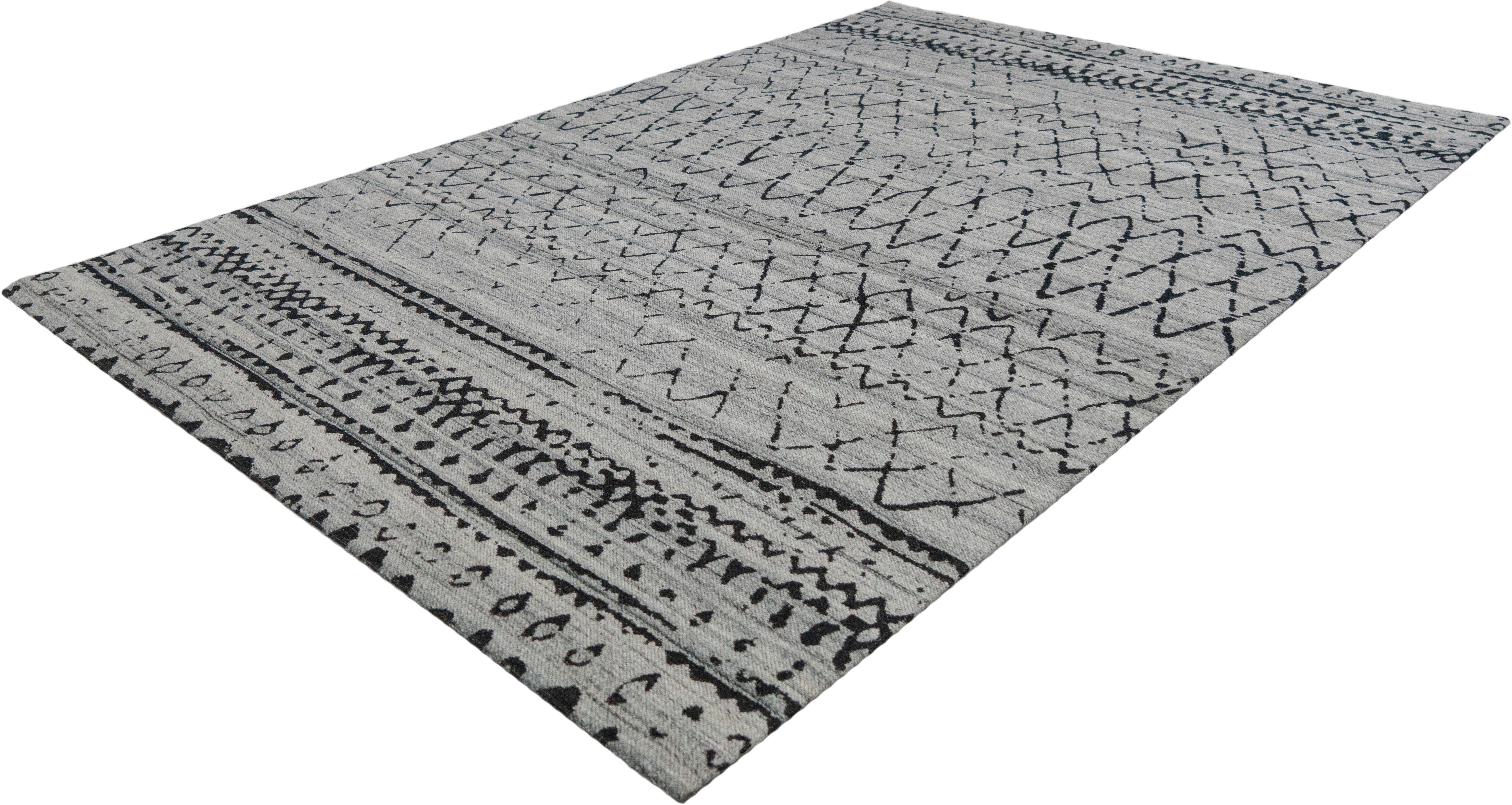 Teppich Roxy 130, calo-deluxe, rechteckig, Höhe: 6 mm, Flachgewebe,  Wohnzimmer
