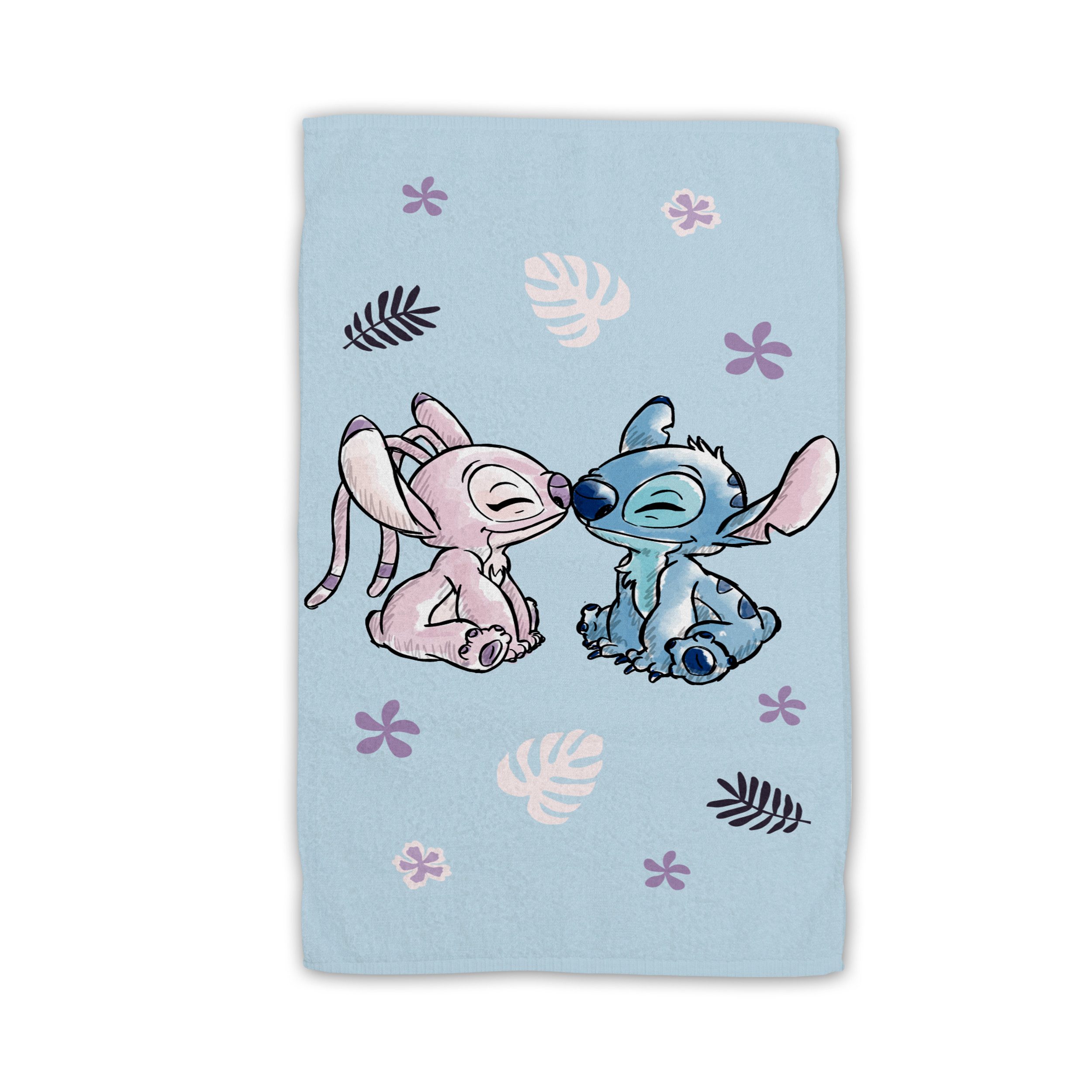 Lilo & Stitch Handtuch Handtuch 100% Baumwolle, 30x50 cm, schnelltrocknend günstig online kaufen