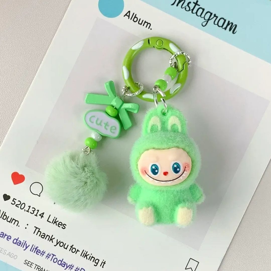 suebidou Schlüsselanhänger Labubu inspirierter niedlicher Anhänger für Tasc günstig online kaufen