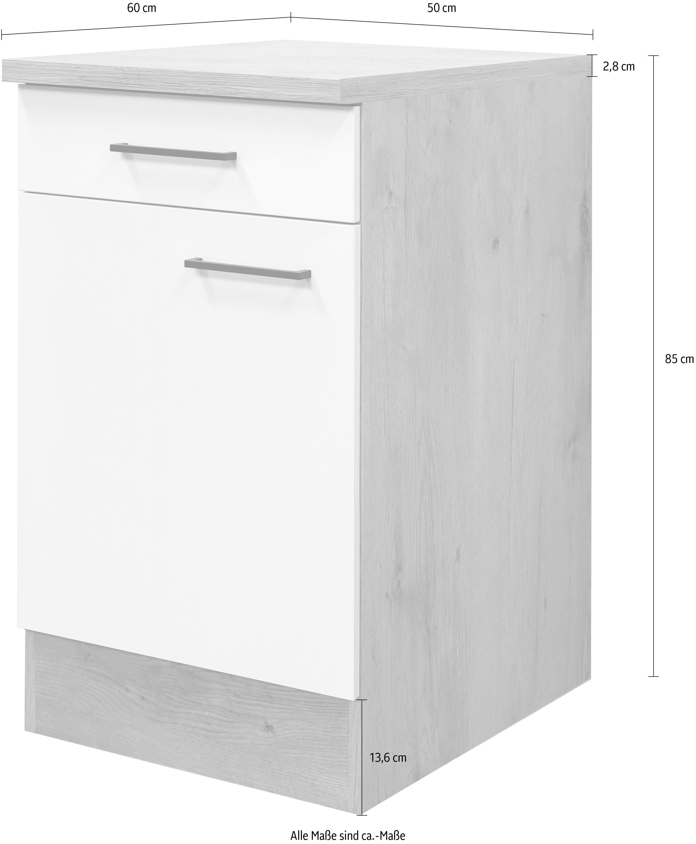 Flex-Well Unterschrank Morena (B x H x T) 50 x 85 x 60 cm – Bild 3 von 5