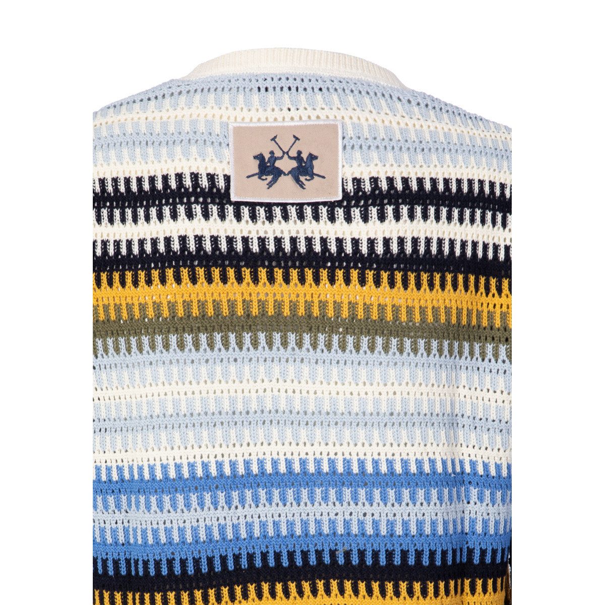 La Martina Strickpullover MCS013 Herren Strickpulli, Wollpullover, Feinstrick, Grobstrick, Kuschelpullover