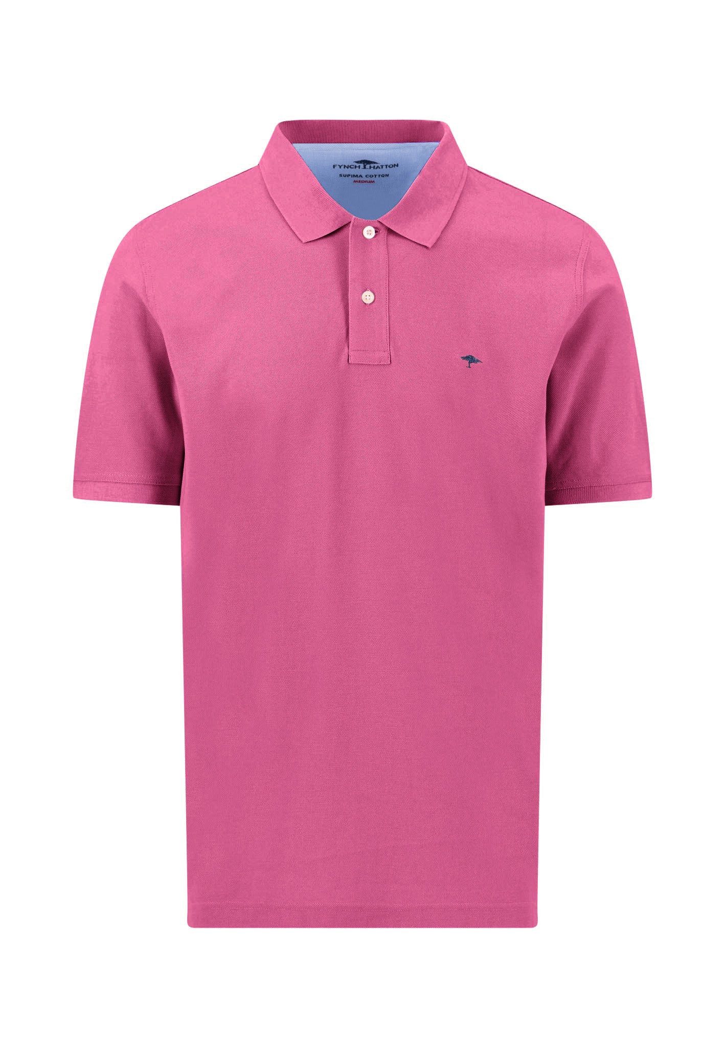 Poloshirt - Shirt aus Baumwolle mit strukturierter Oberfläche - Herren T-Shirt