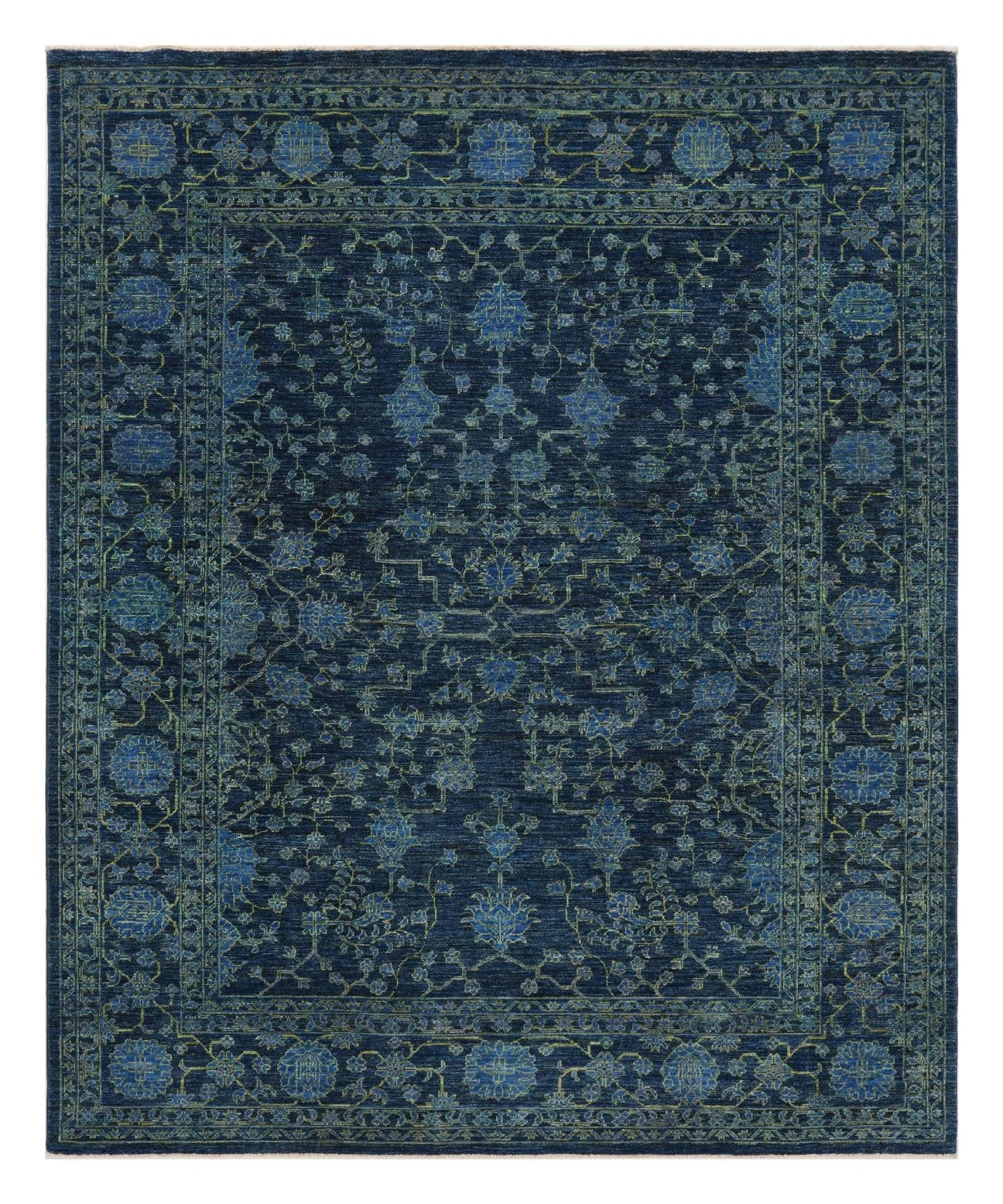 Nain Trading Orientteppich Ziegler Farahan 198x244 Handgeknüpfter Orientteppich, rechteckig, Höhe: 6 mm