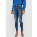 ONLY Skinny-fit-Jeans ONLWAUW – Skinny-Jeans mit Destroyed-Effekt und Stretch skinny fit, modisch, Denim, Baumwollmischung