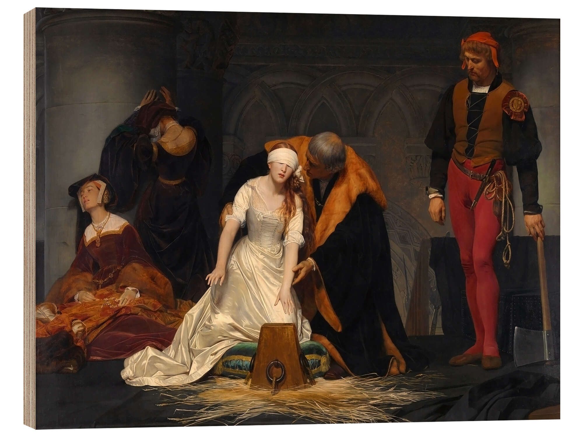 Holzbild Paul Delaroche