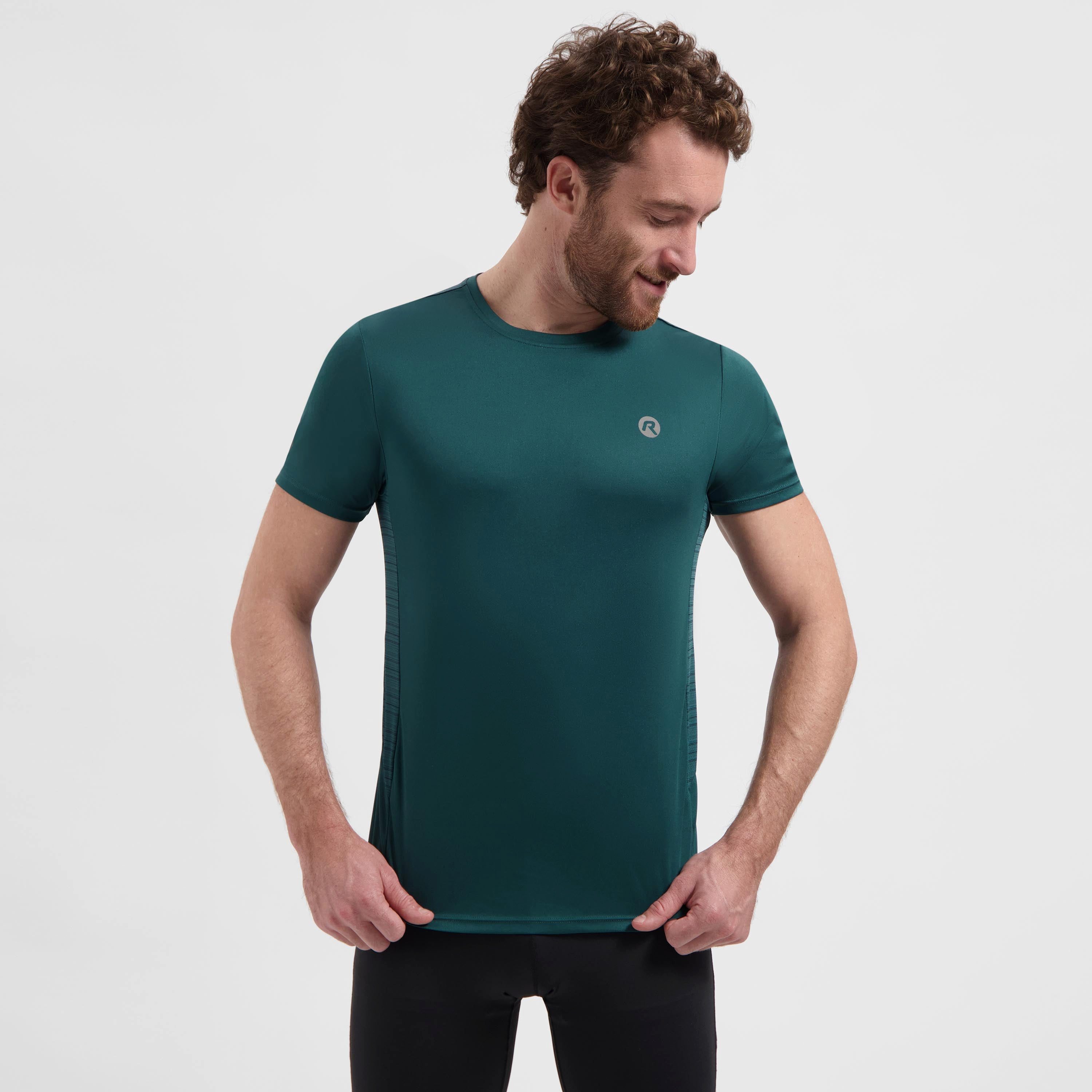 Funktionsshirt Technisches Kurzarm-Sport-T-Shirt Herren - Core