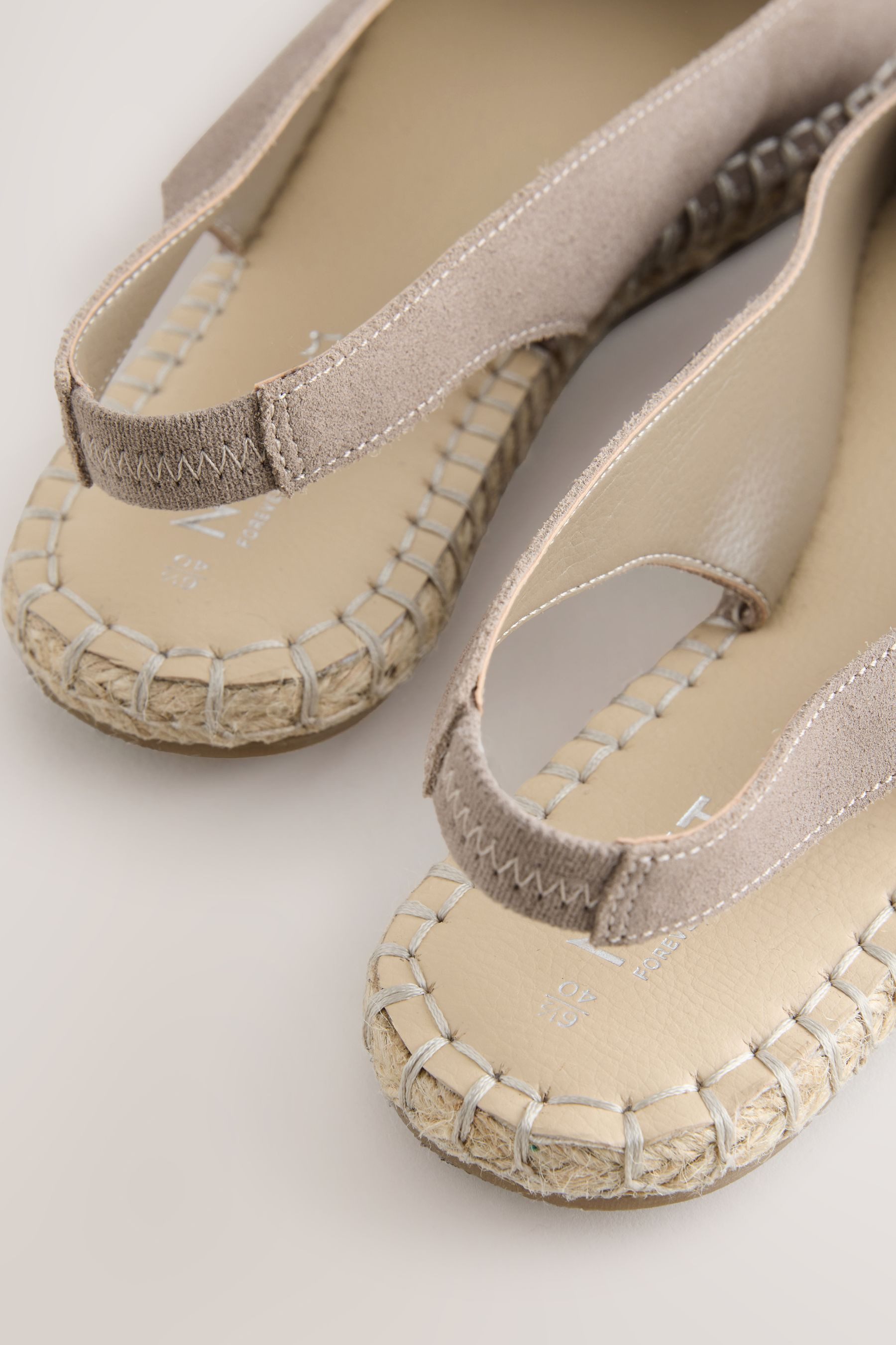 Next Forever Comfort® spitze Slingback-Espadrilles Espadrille (1-tlg)