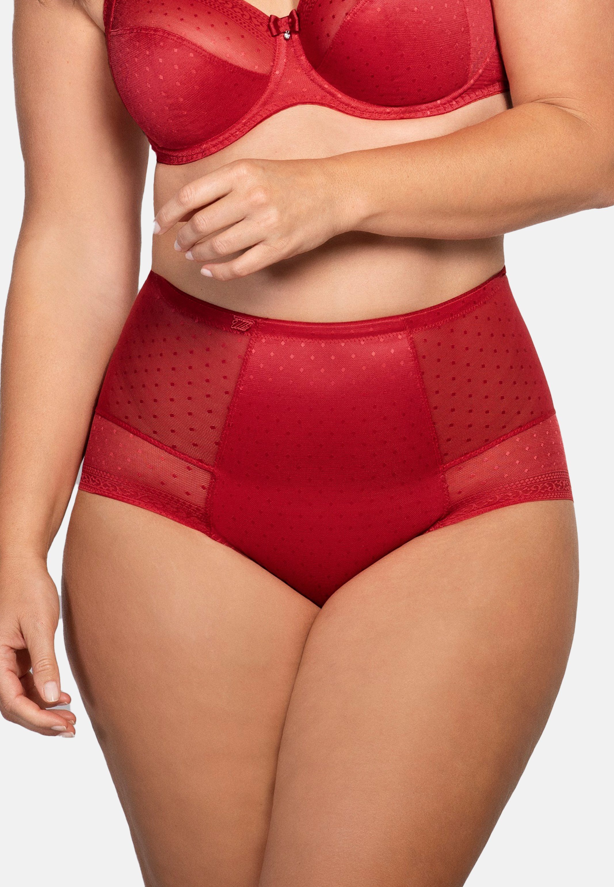 Miederhose PowerLace Dessous Formender - Miederhose Feuer (1-St) Ulla Meghan Tüll