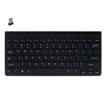 LA CUTE Wireless Kabellose Smart TV Keyboard - QWERTY Layout Ultra-Slim-Tastatur (Kabellos)