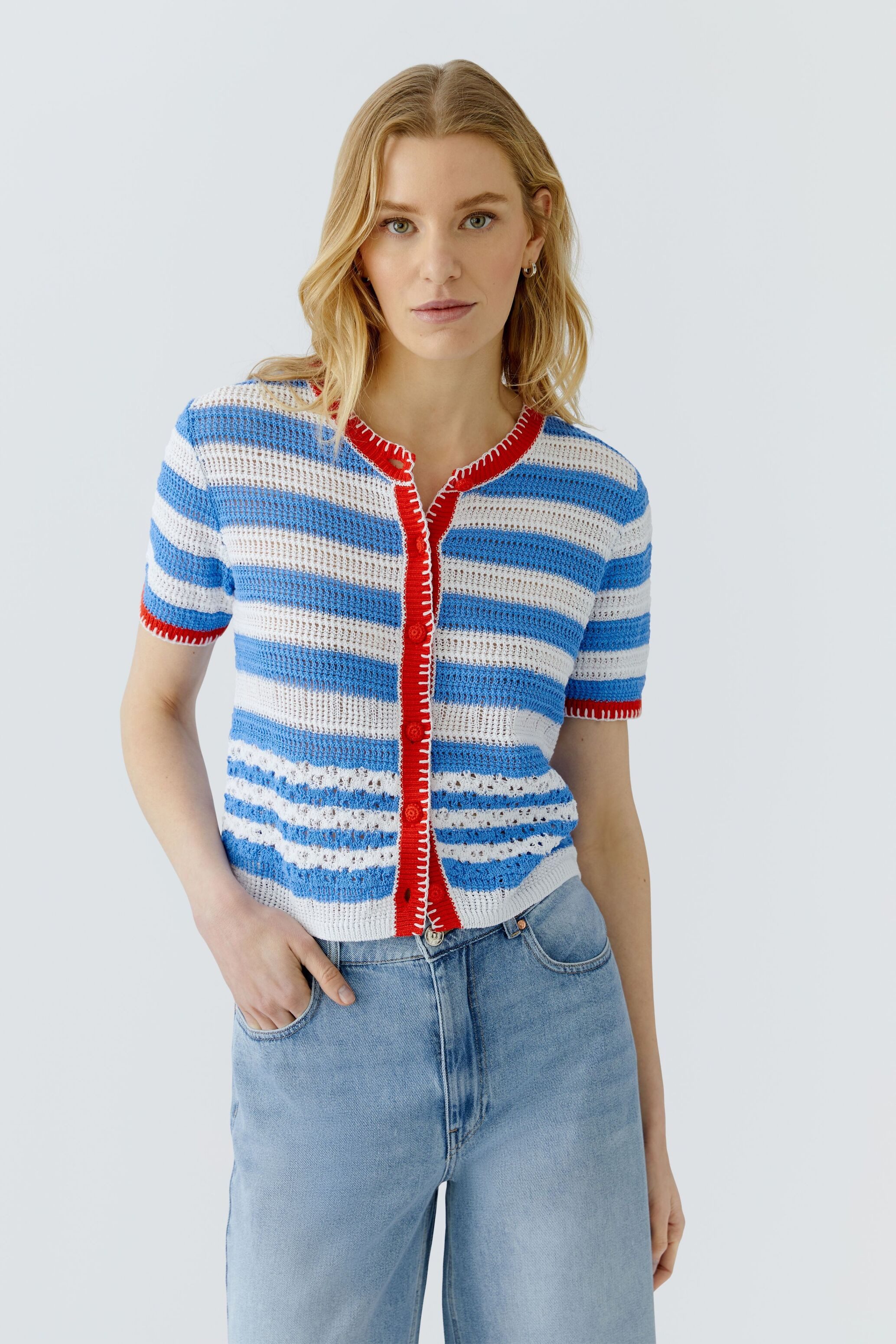 Oui Strickjacke