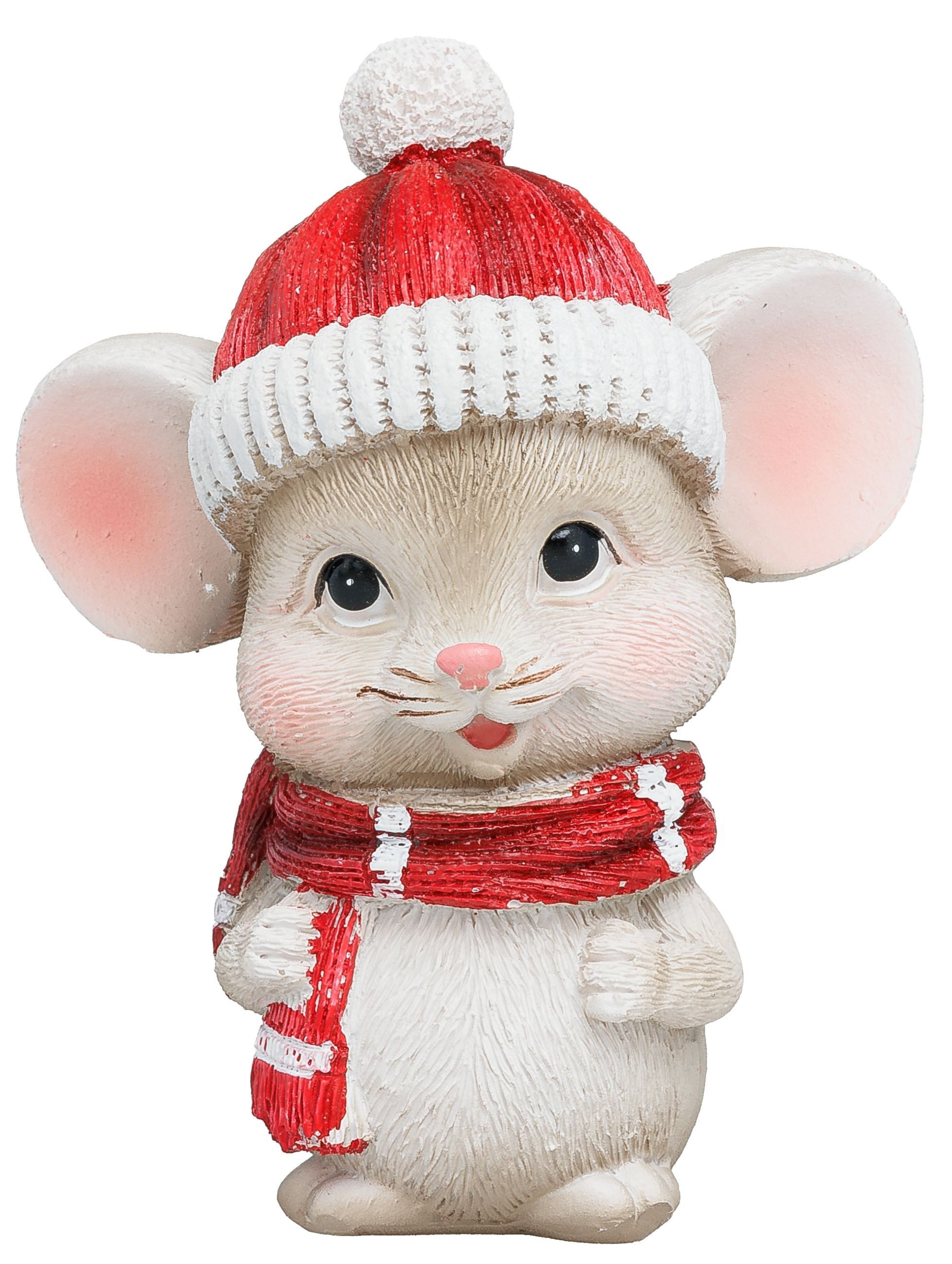 SIKORA Weihnachtsfigur 2er Set Dekoigur Mäuse Weihnachtsfigur Weihnachten & günstig online kaufen